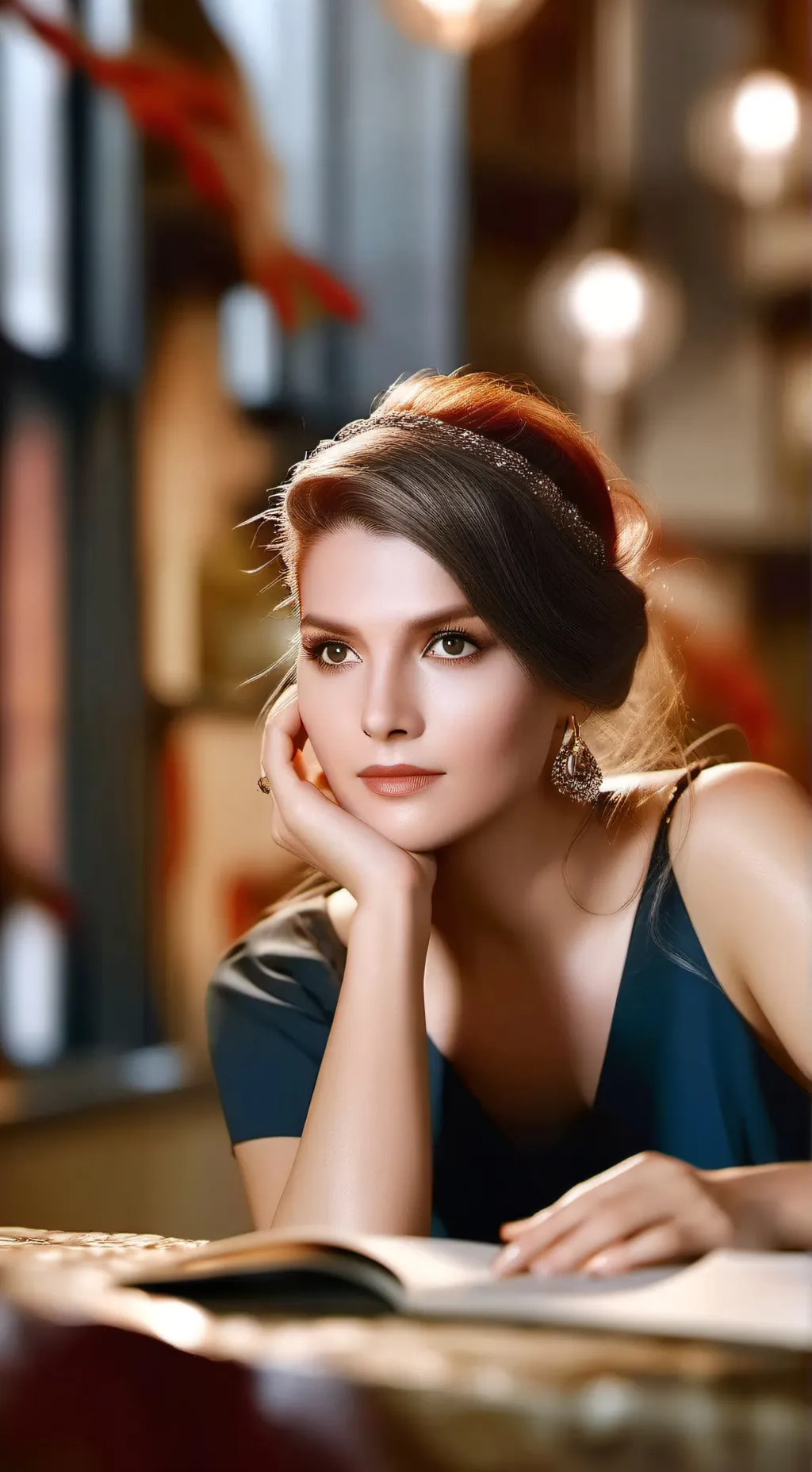 ai character: esta sou eu  background