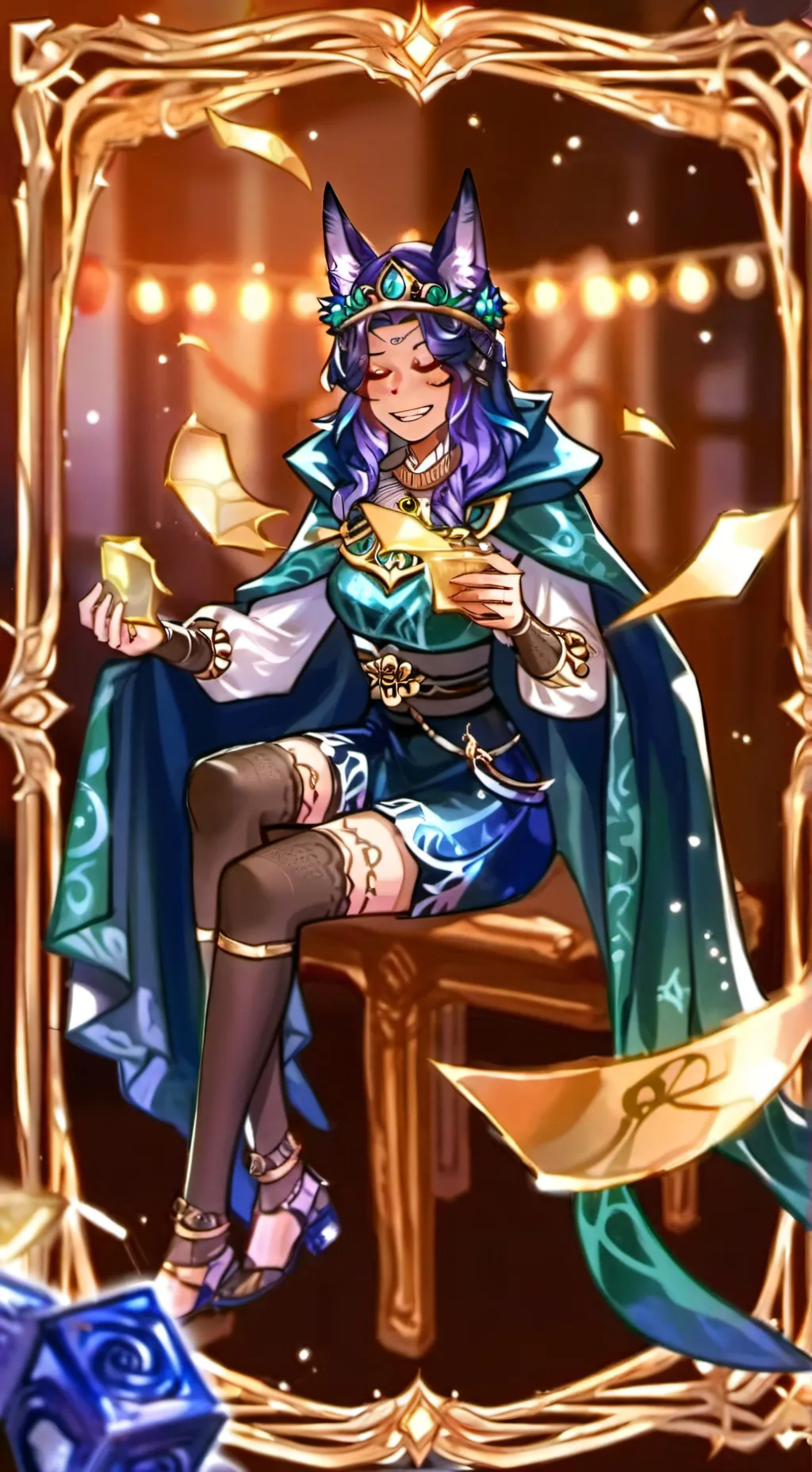 ai character: Окетра background