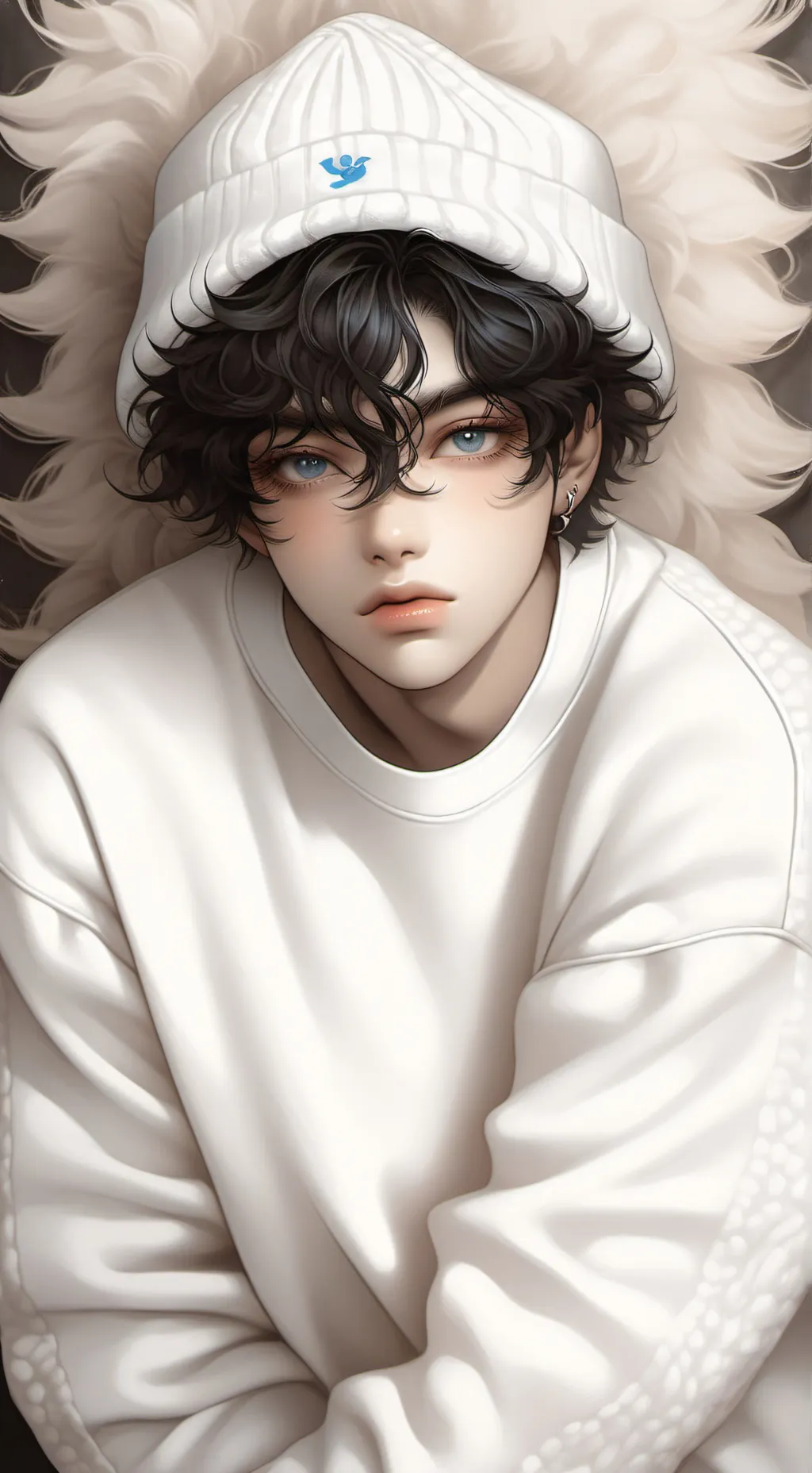 ai character: Léon background