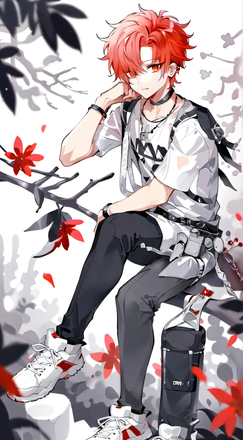 ai character: Adrien background