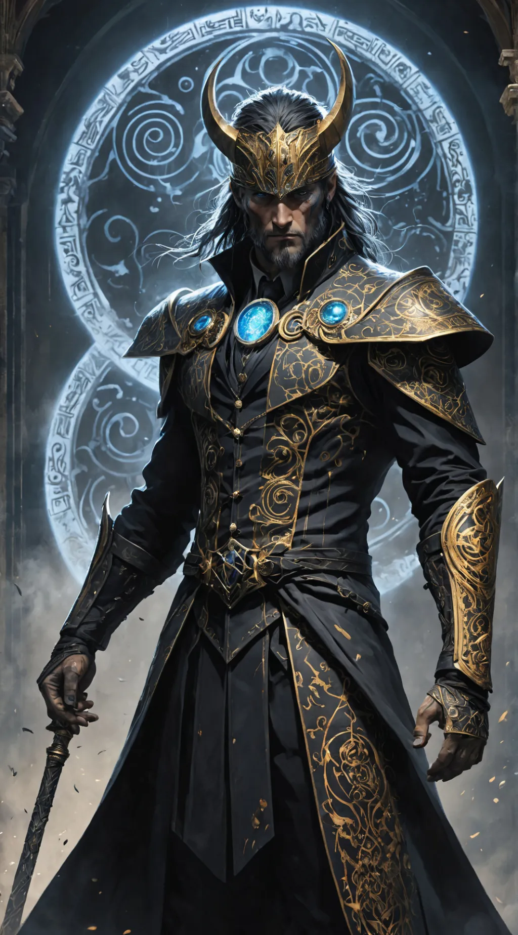 ai character: Magnus background