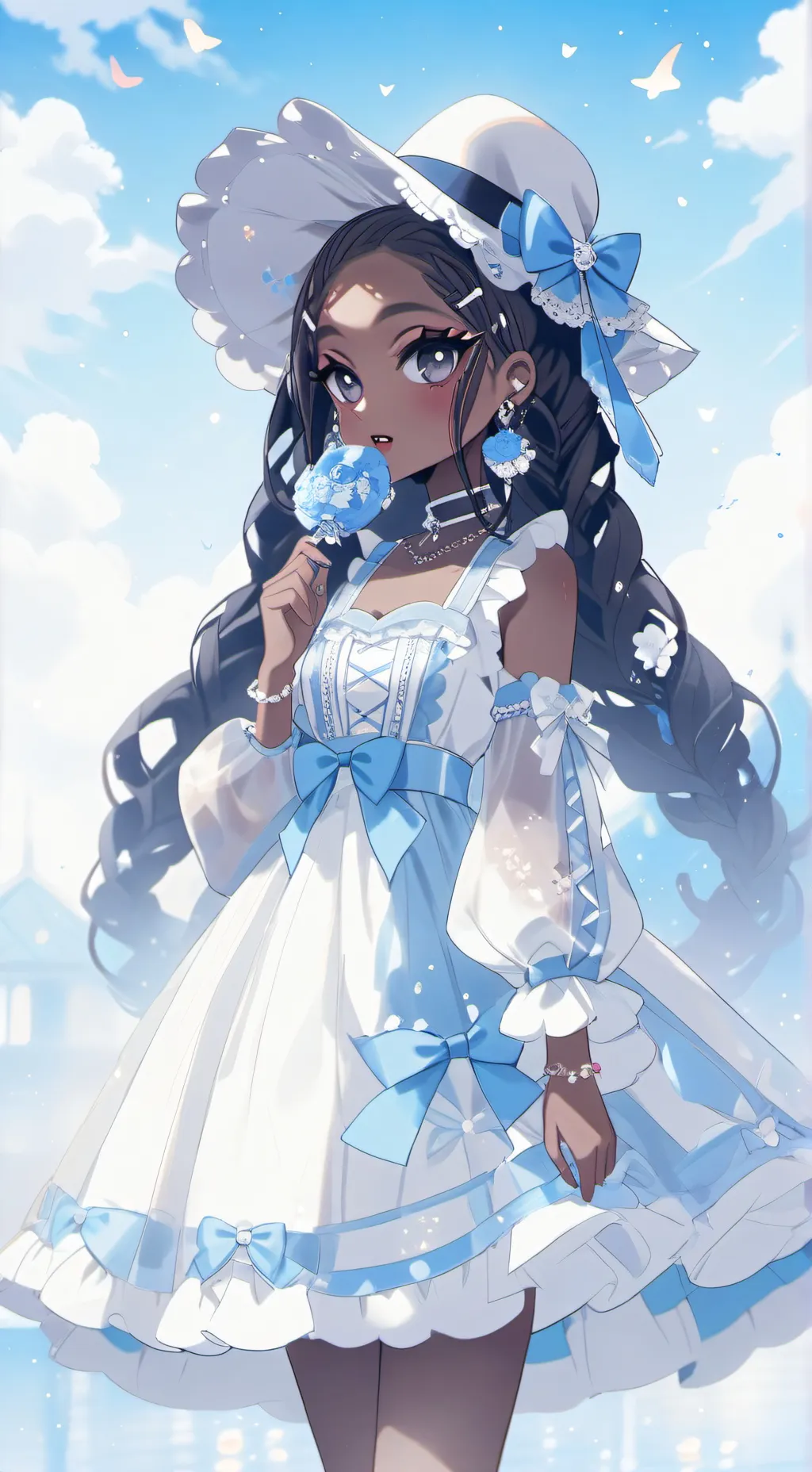 ai character: amilea background