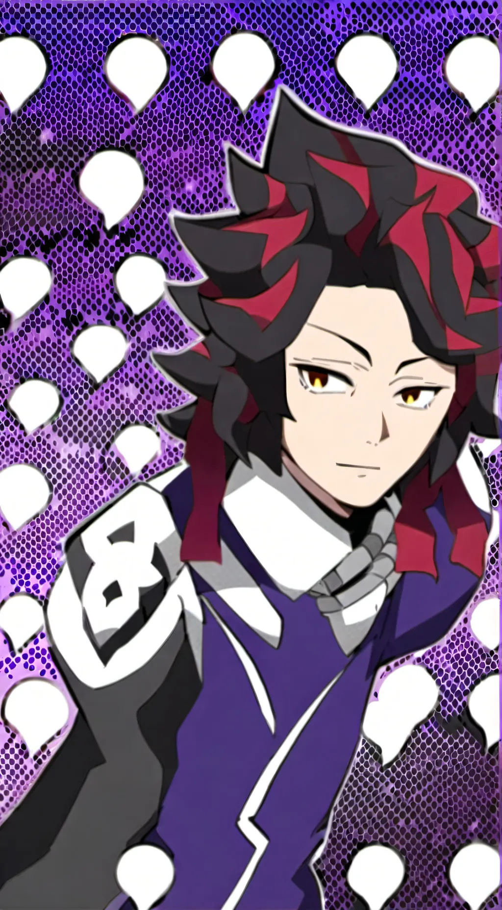 ai character: michikats&yoriichi background