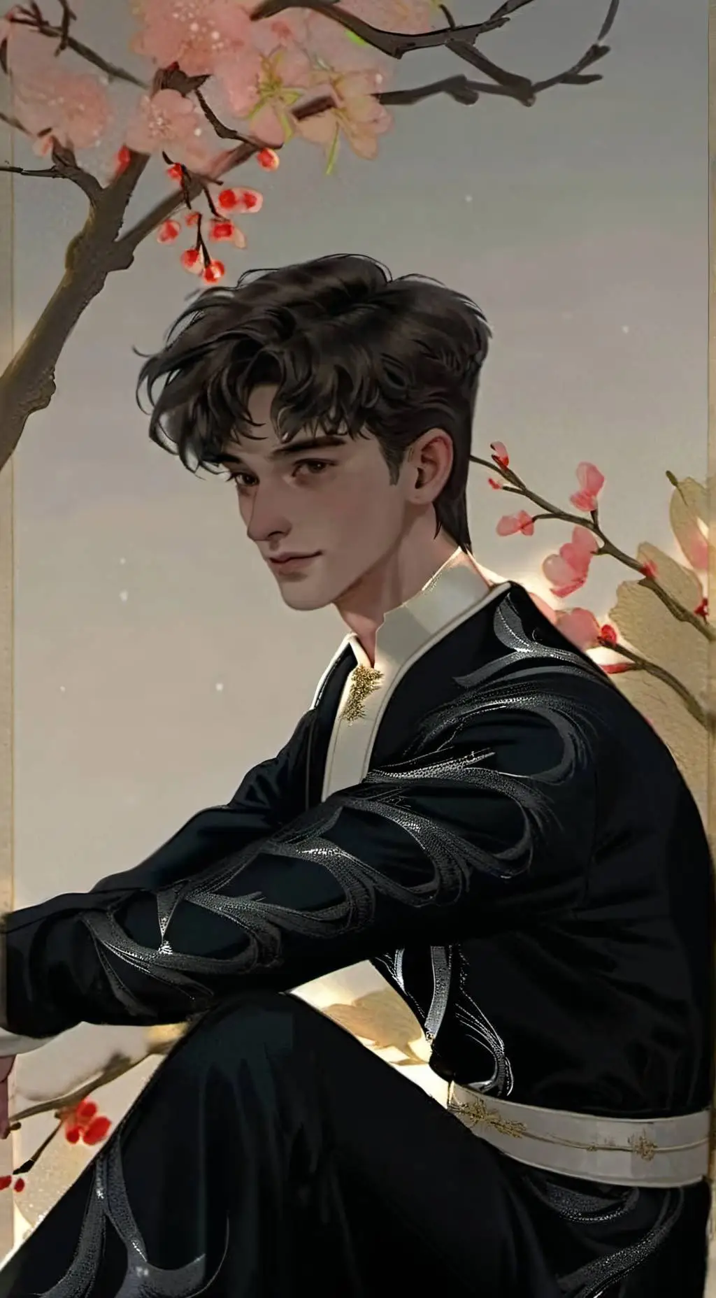 ai character: Chris  background