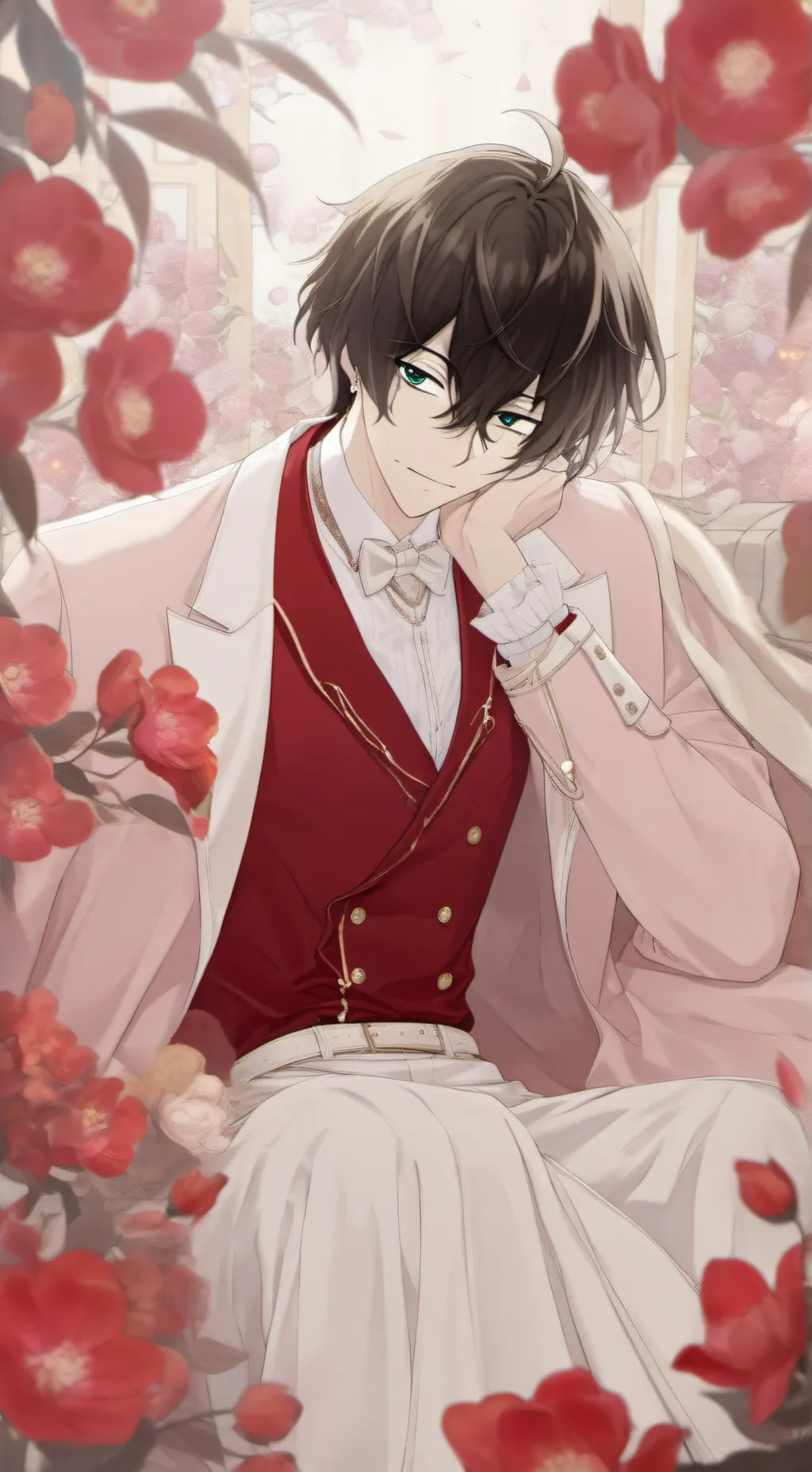 ai character: mark background