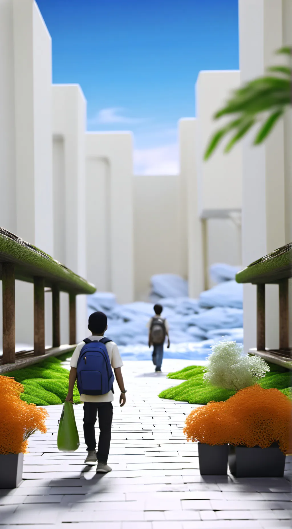 ai character: Connie  background