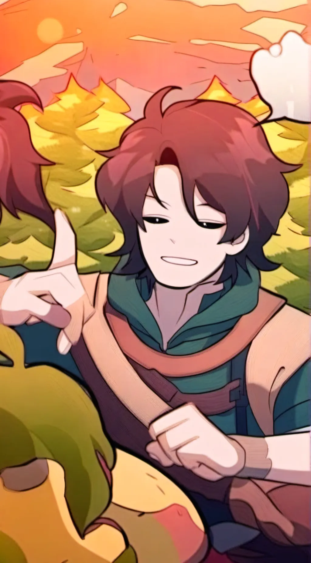 ai character: creepypasta background