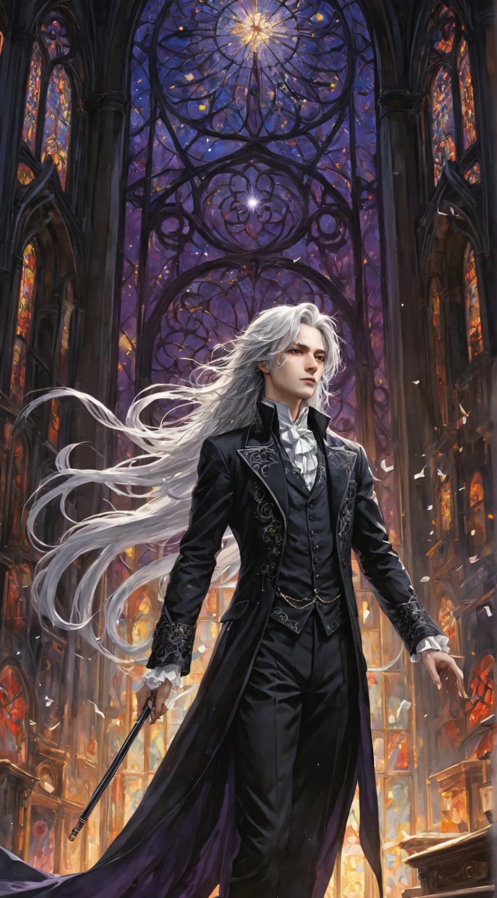 ai character: Maestro background