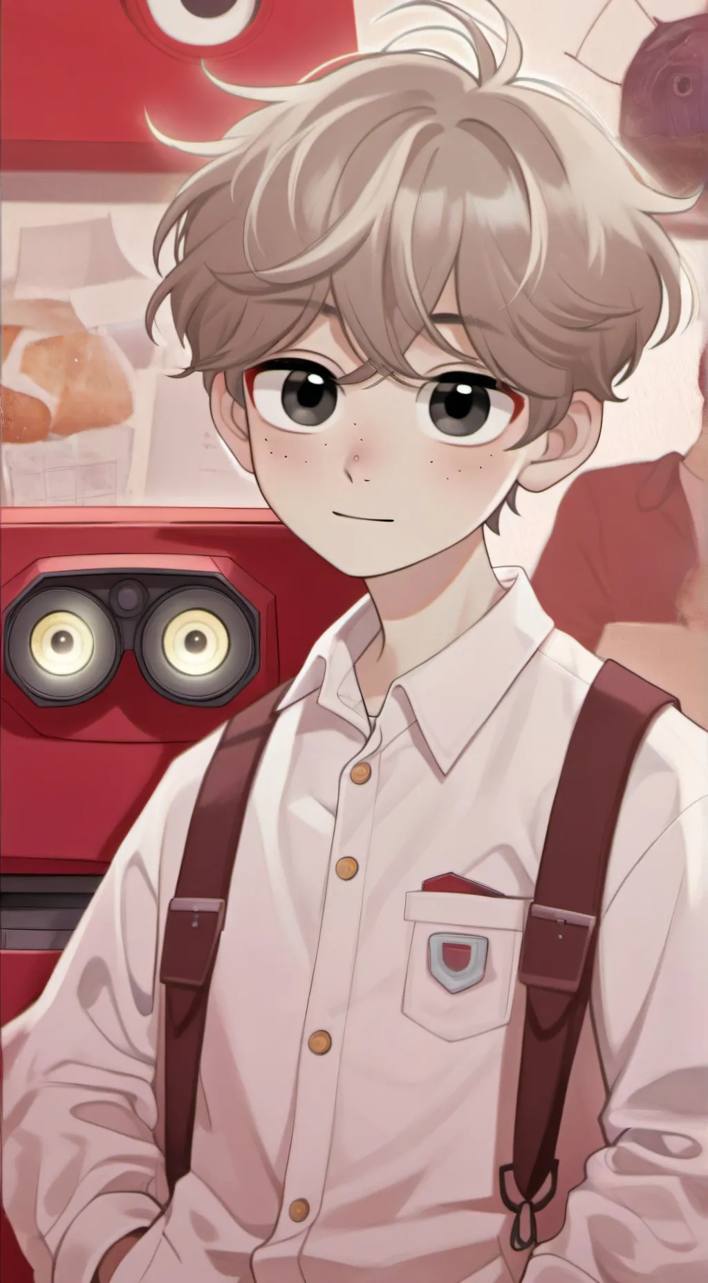 ai character: cluker background