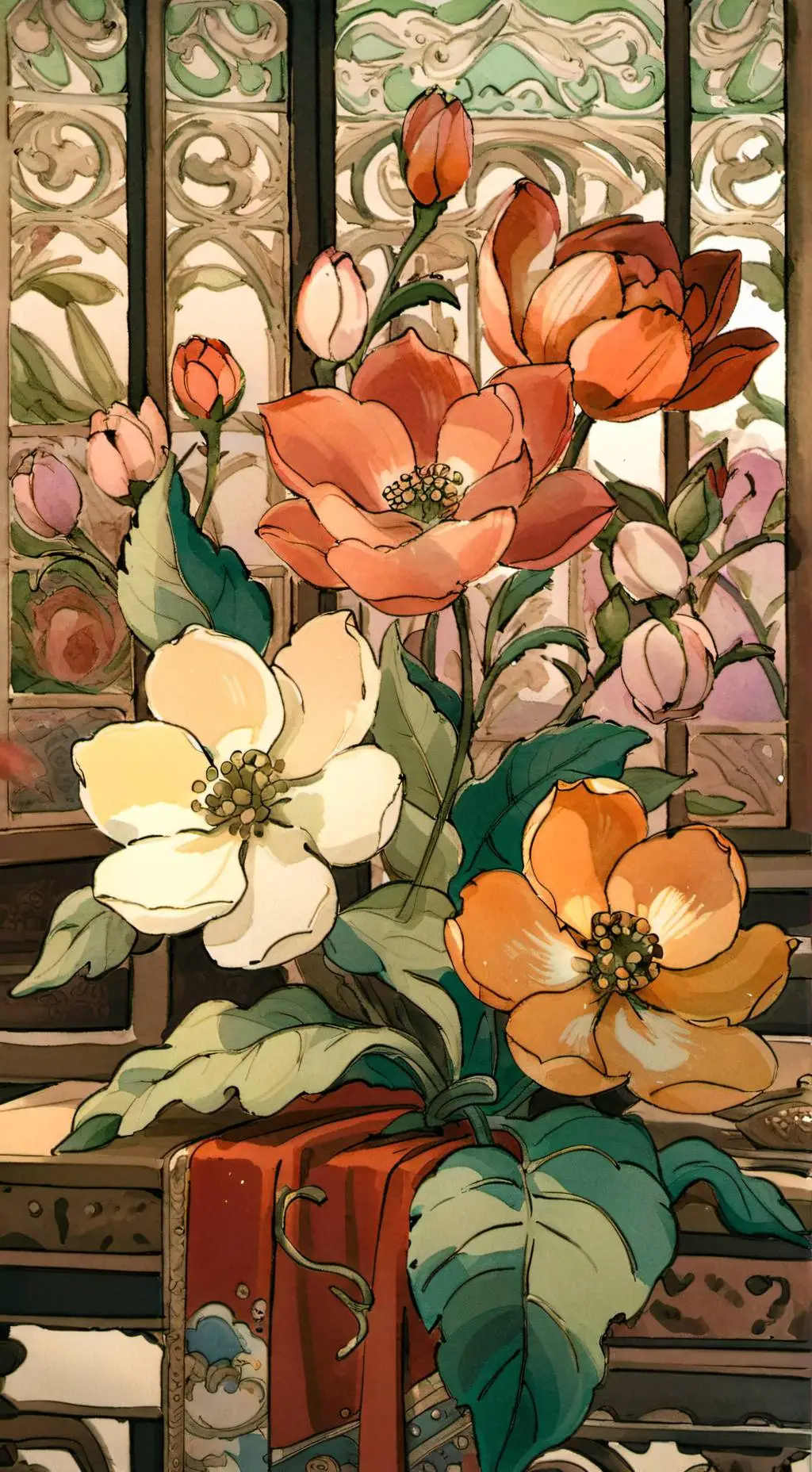 ai character: Dandy's world background