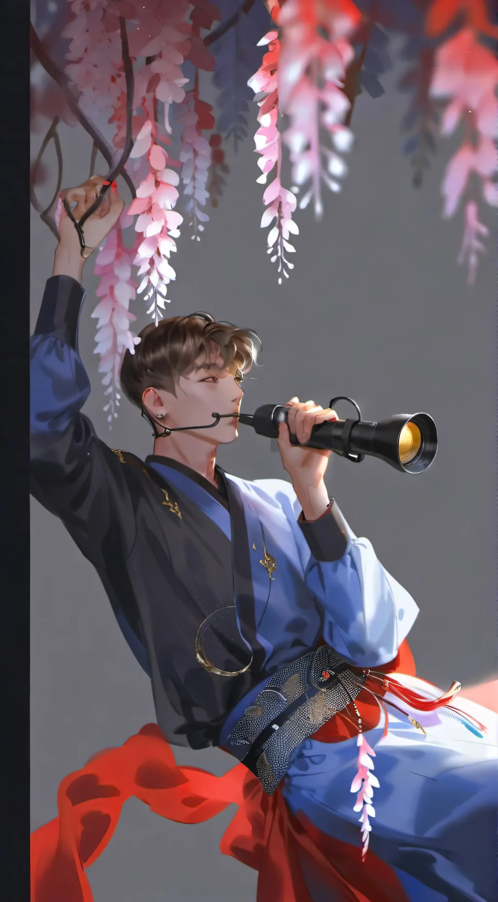 ai character: matteo❤️ background