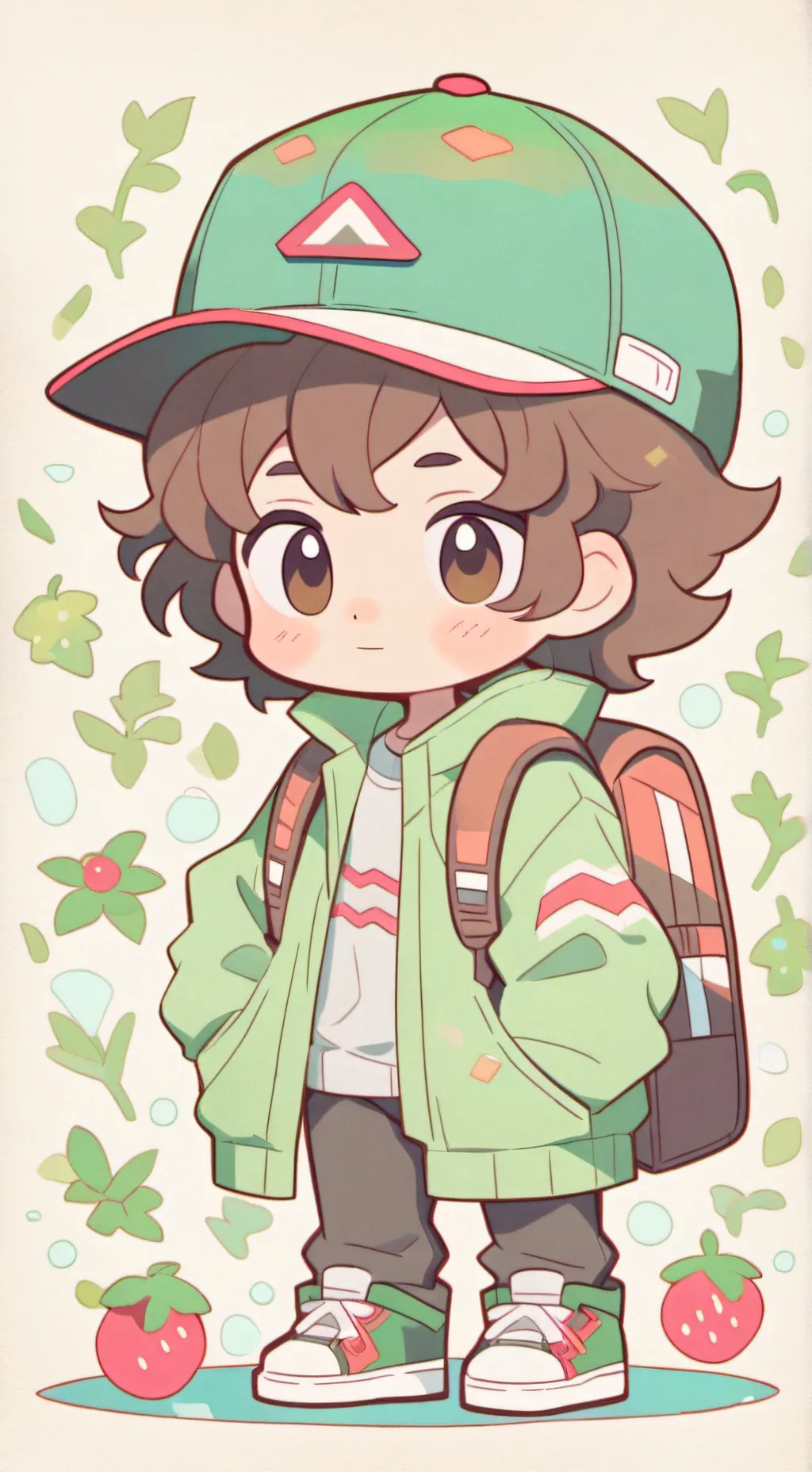 ai character: stranger things 🤑🥰 background