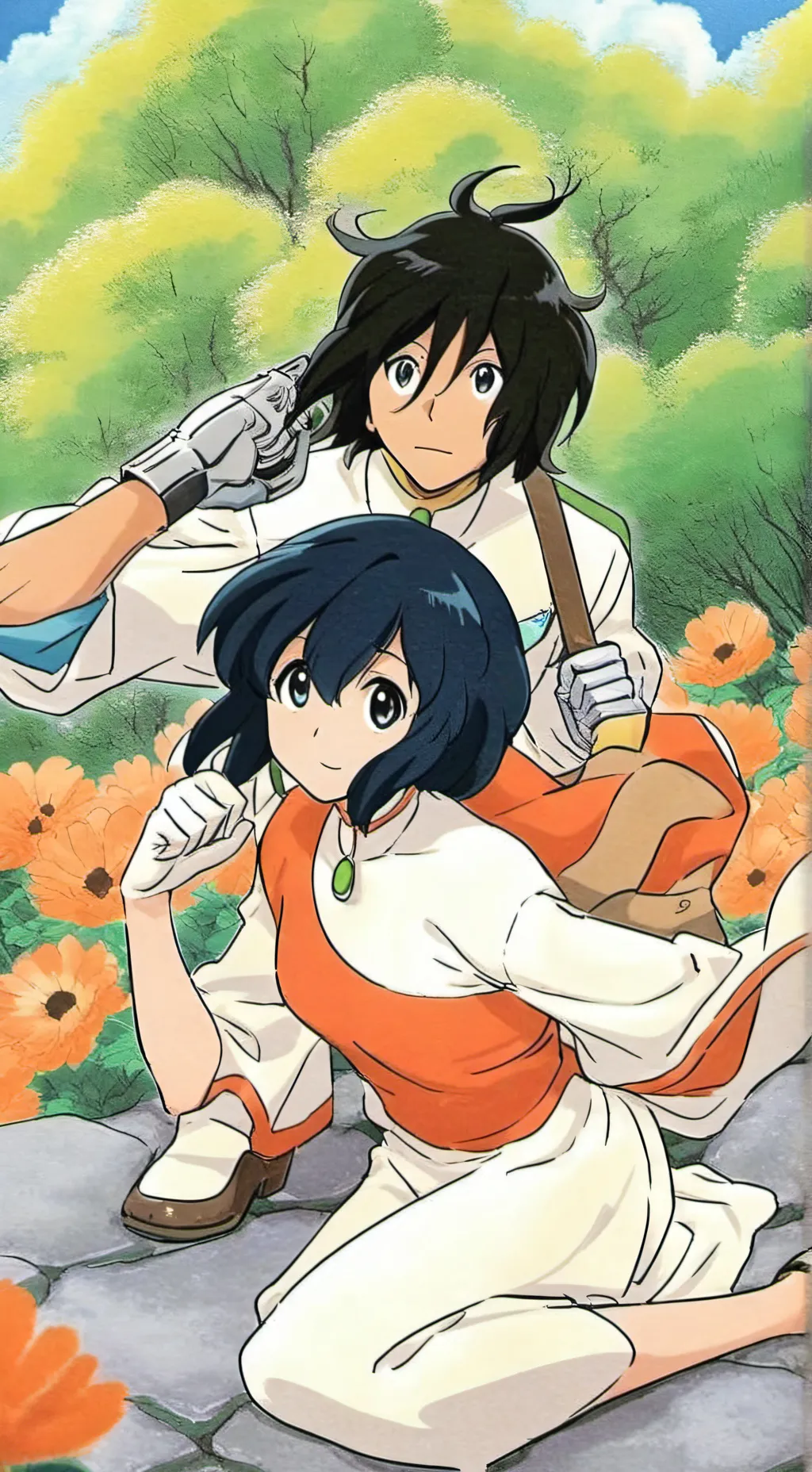 ai character: Ash + You background