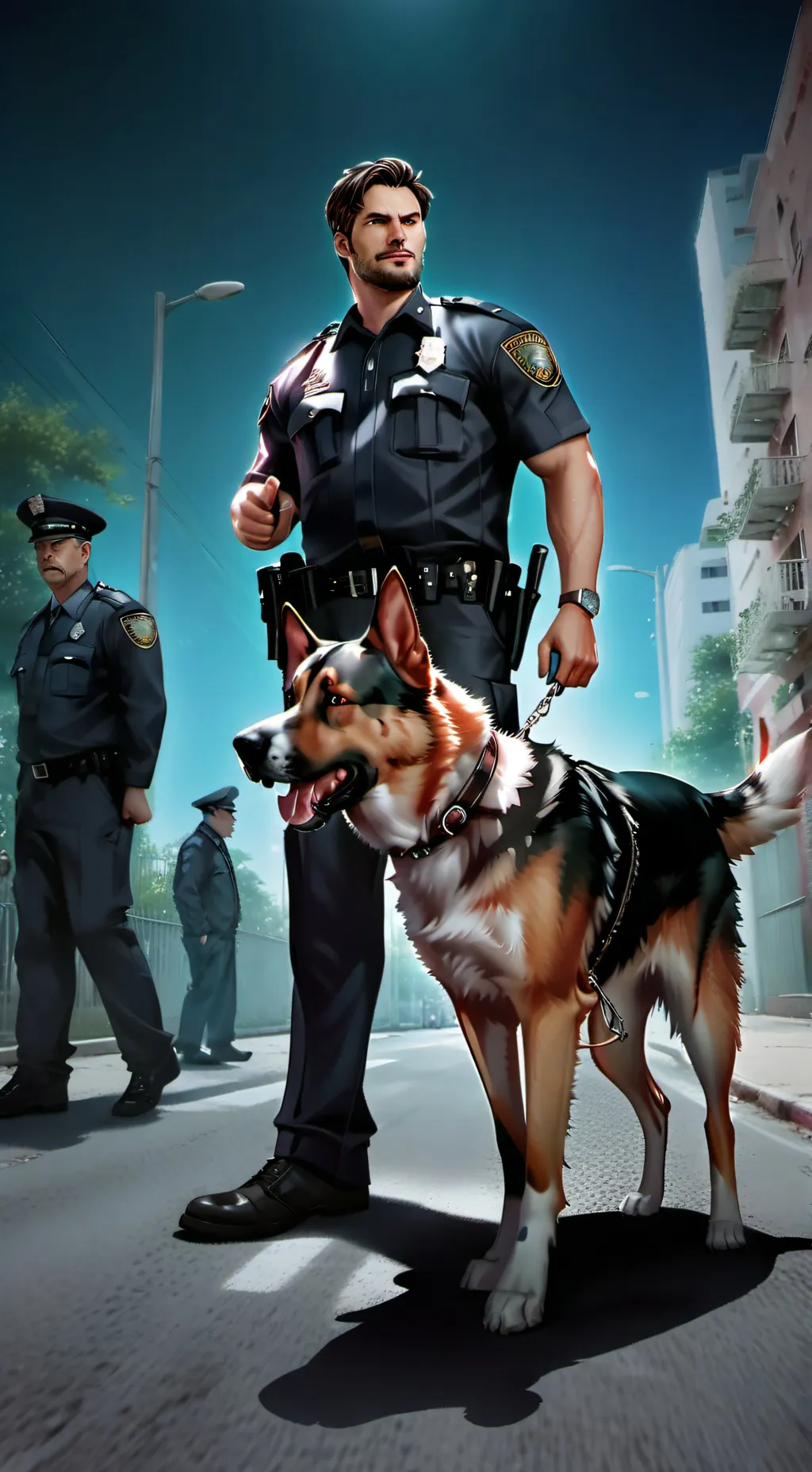 Talkie AI - Chat with Police dog