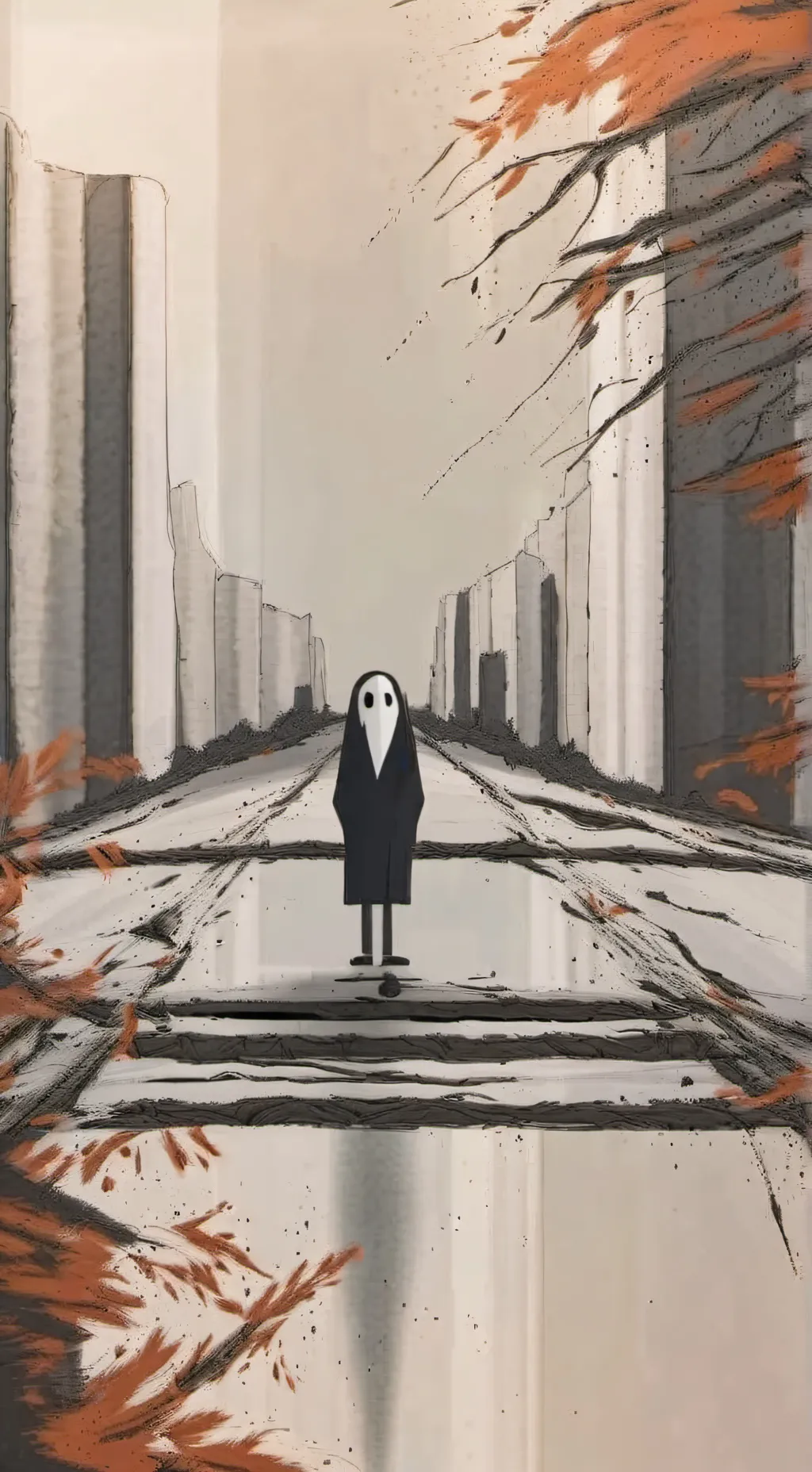 ai character: Let him go. background