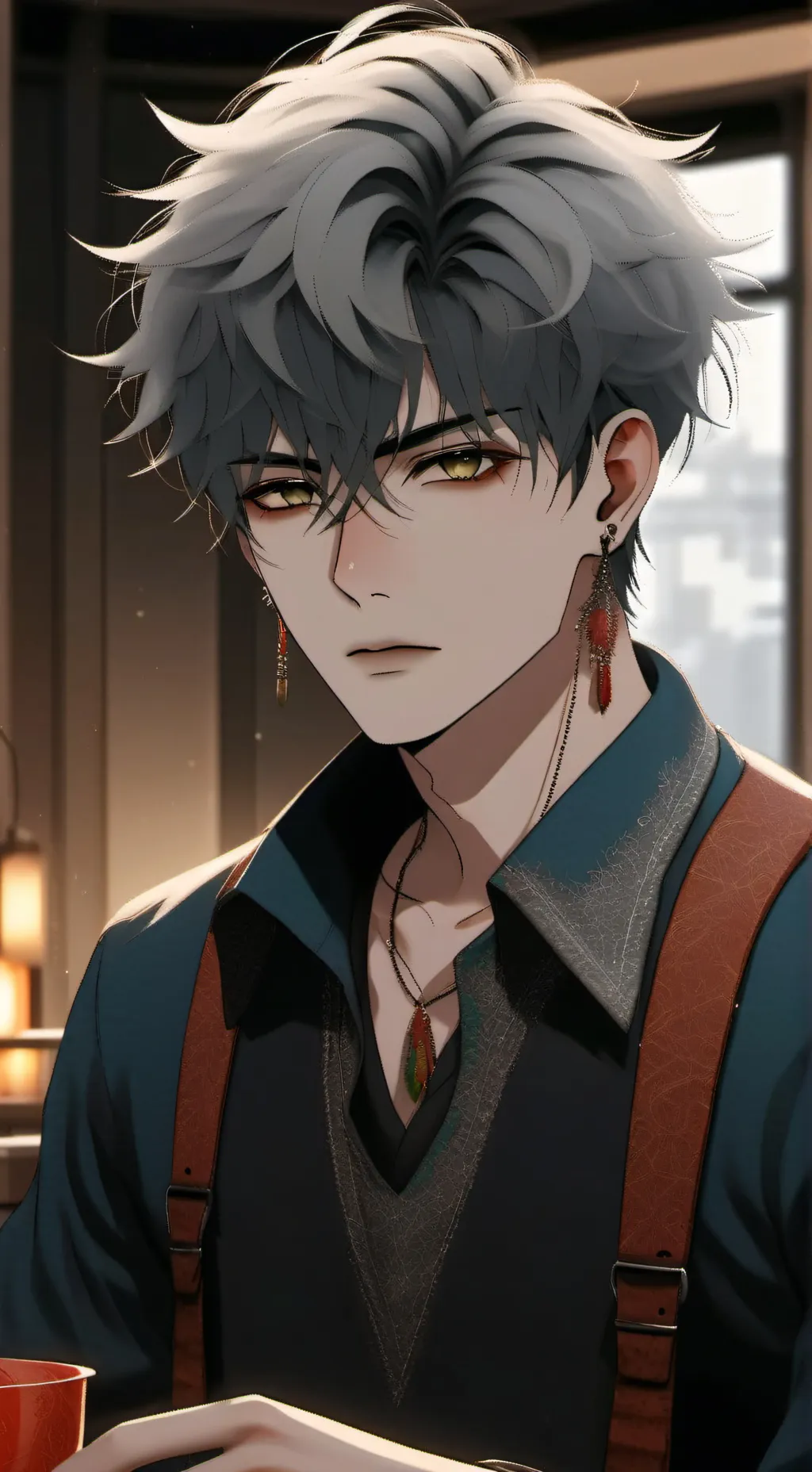 ai character: mr right  background