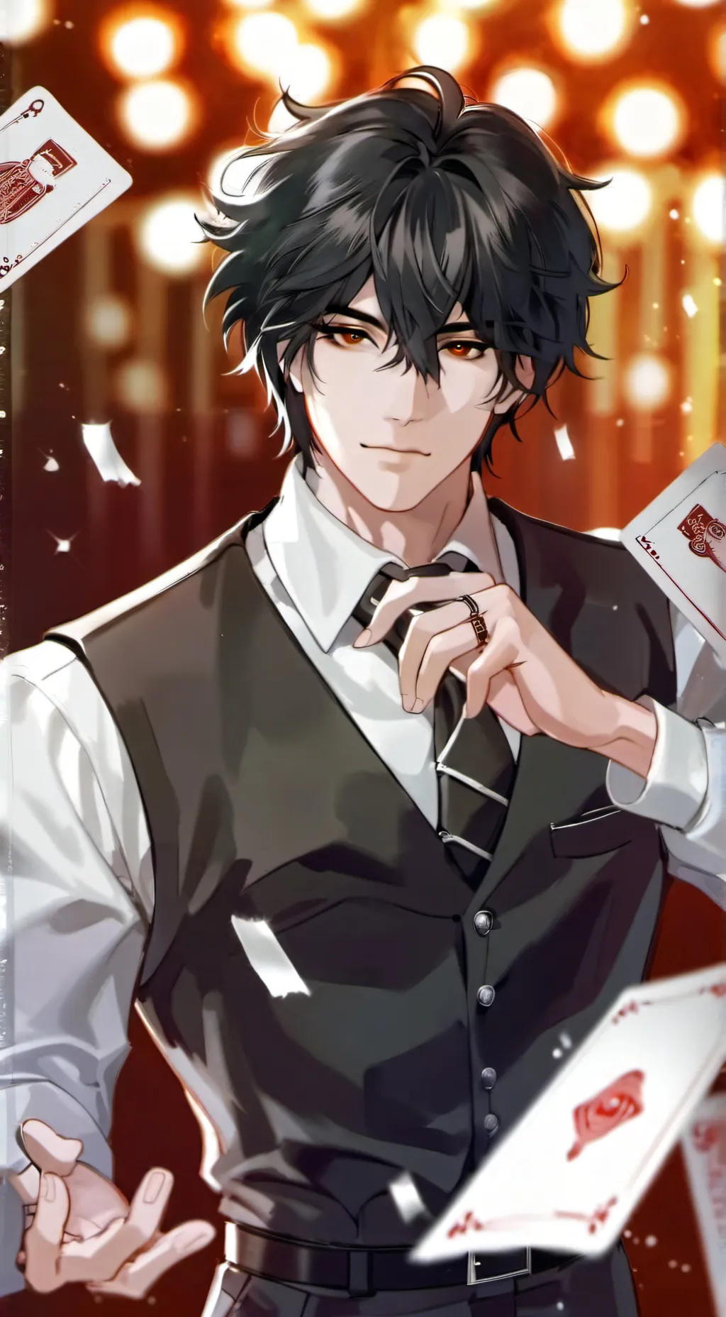 ai character: Johan Park background