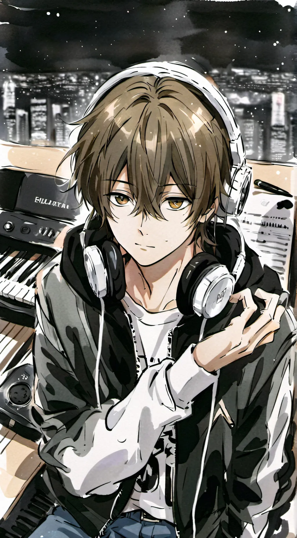 ai character: lea background