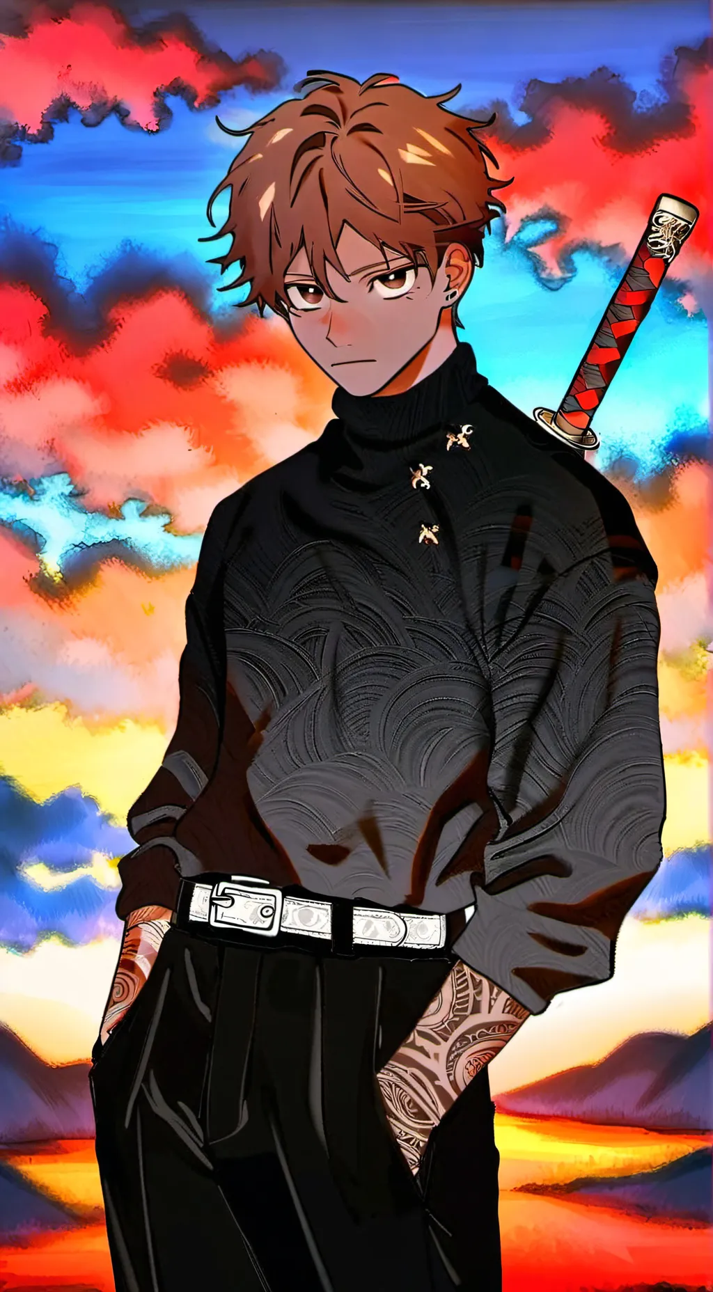 ai character: Tyler  background