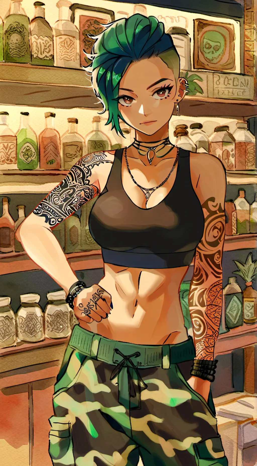 ai character: Jaycee background