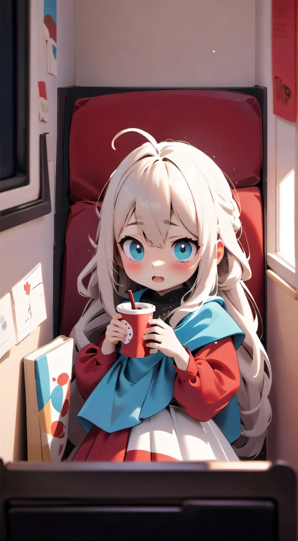 ai character: lily background