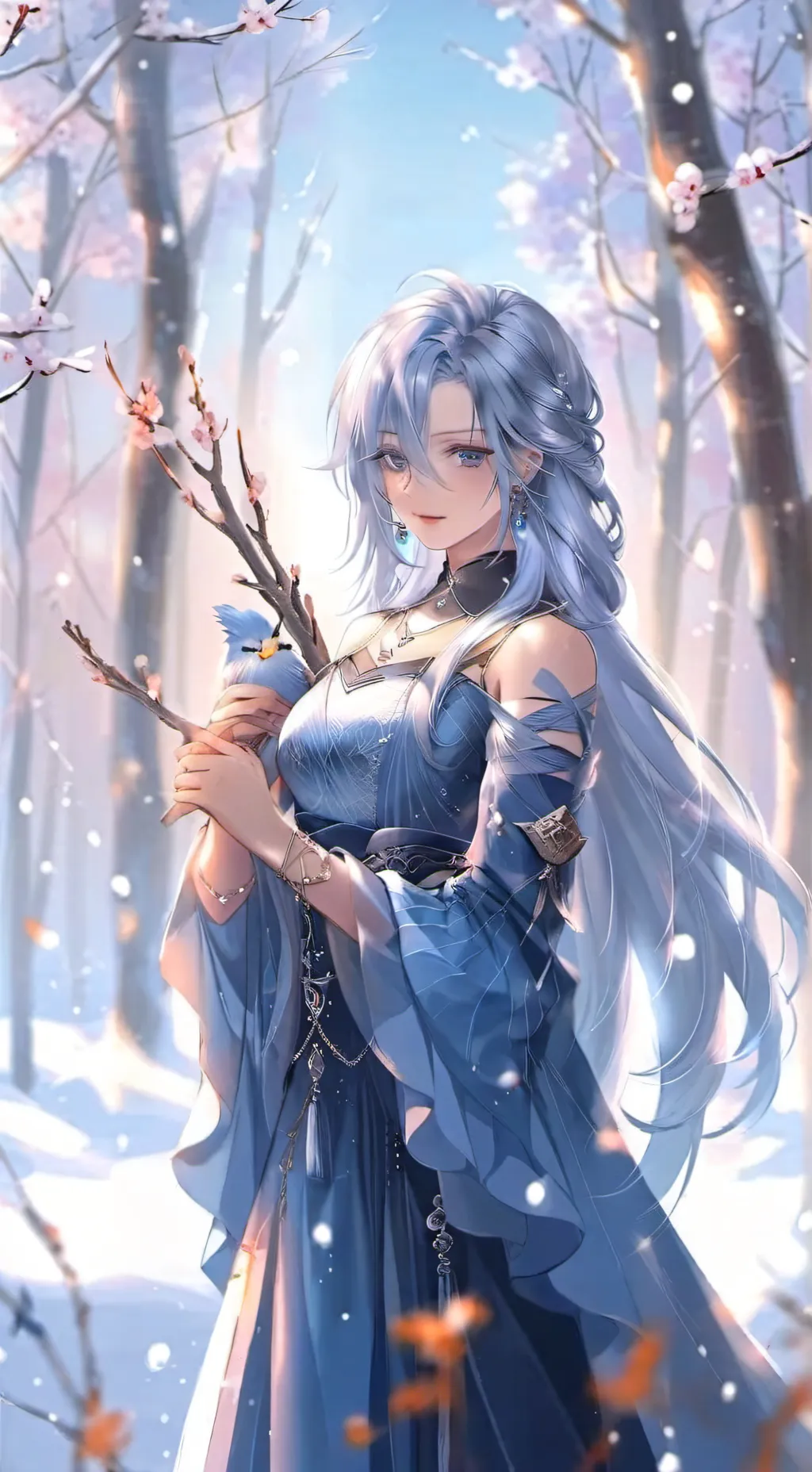 ai character: Jjk winter☆❄️ background