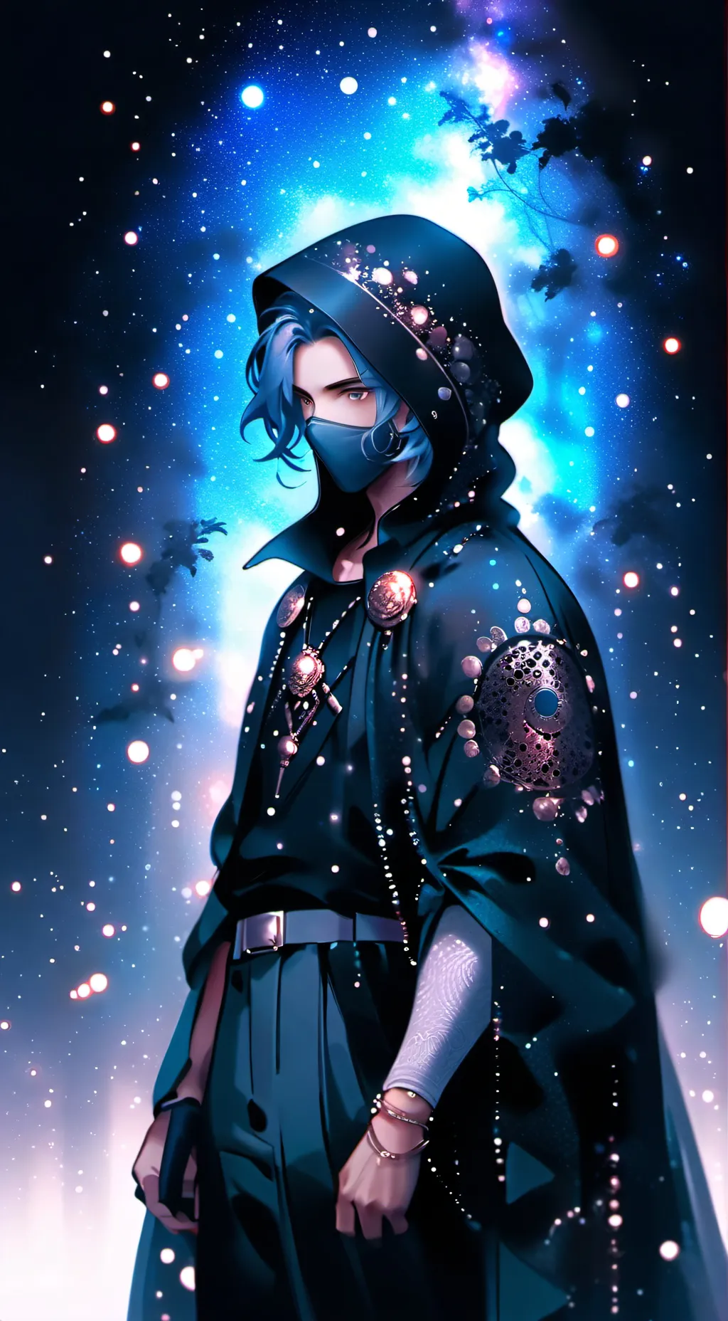 ai character: MD UZI background