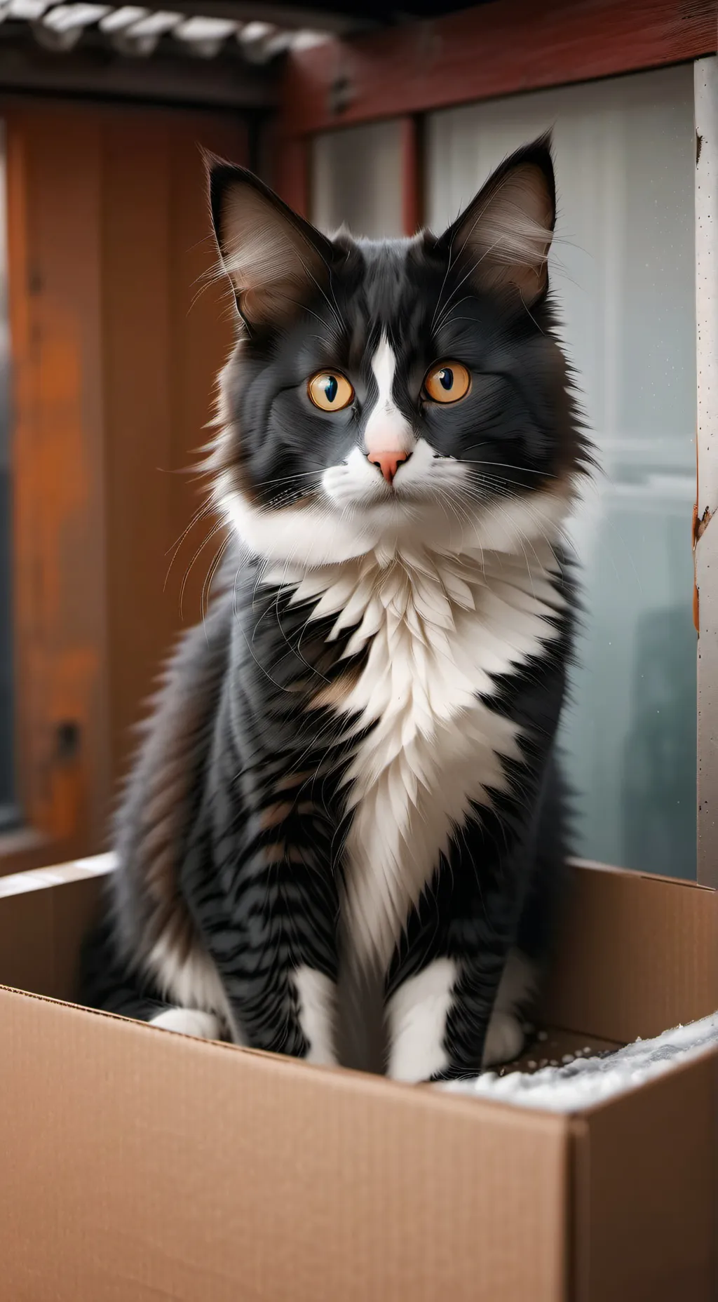 ai character: take care of max background