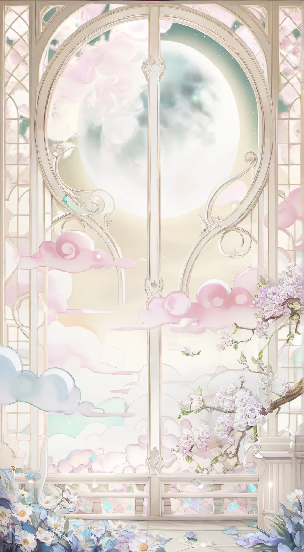 ai character: Dandy world pickMe background