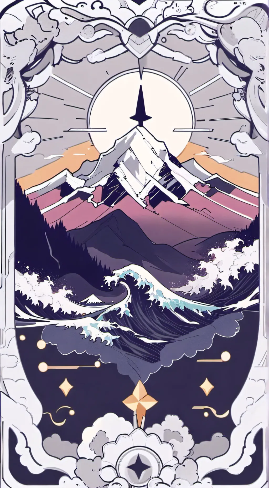 ai character: Mother purrla  background