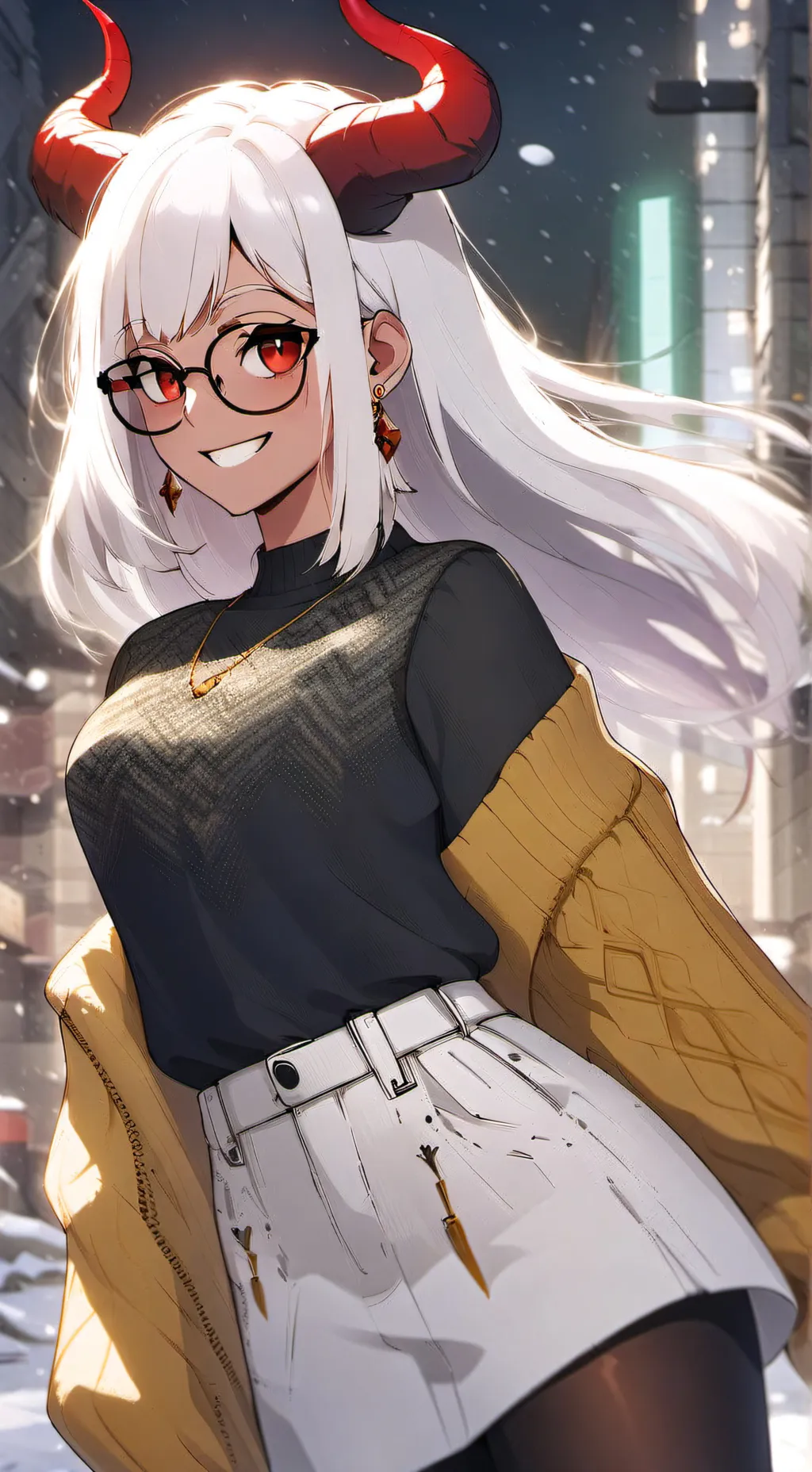 ai character: belle background