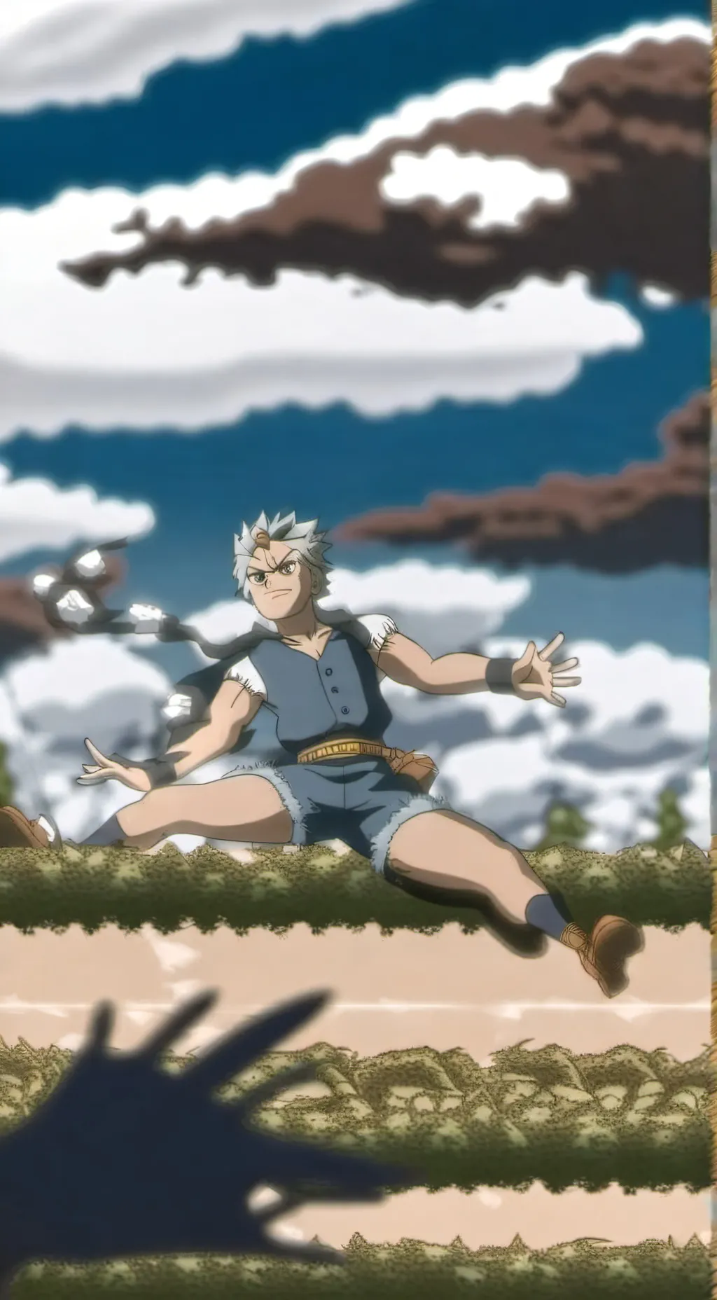 ai character: Asta  background