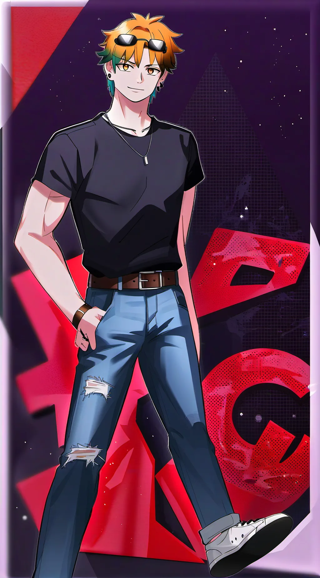 ai character: Michael  background