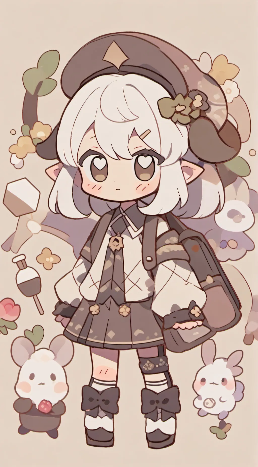 ai character: Dw but..... background