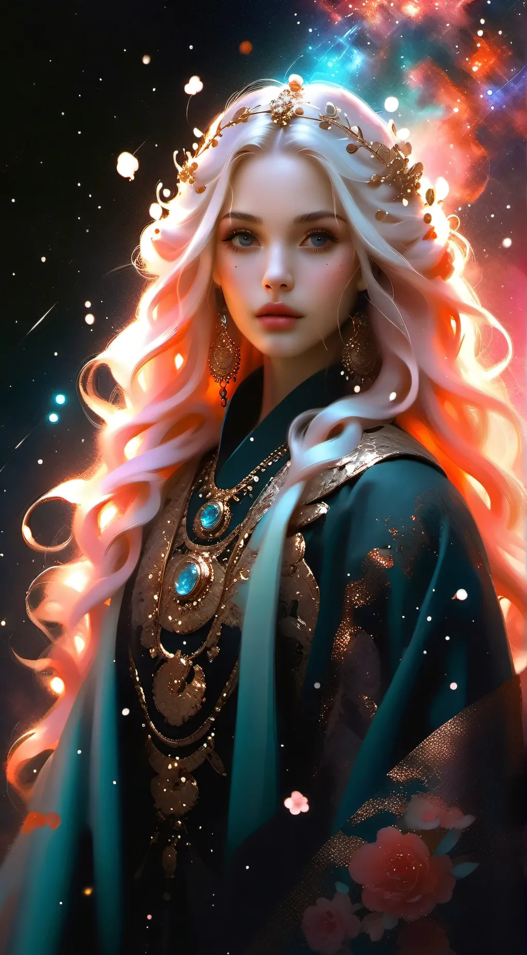 ai character: Phoenia background