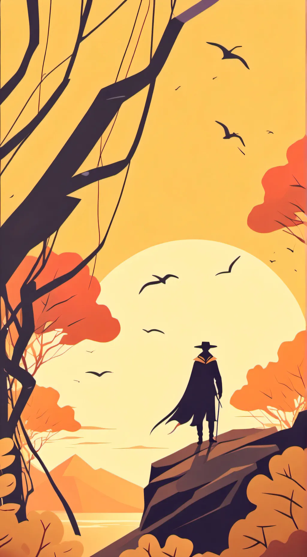 ai character: dandy world  background