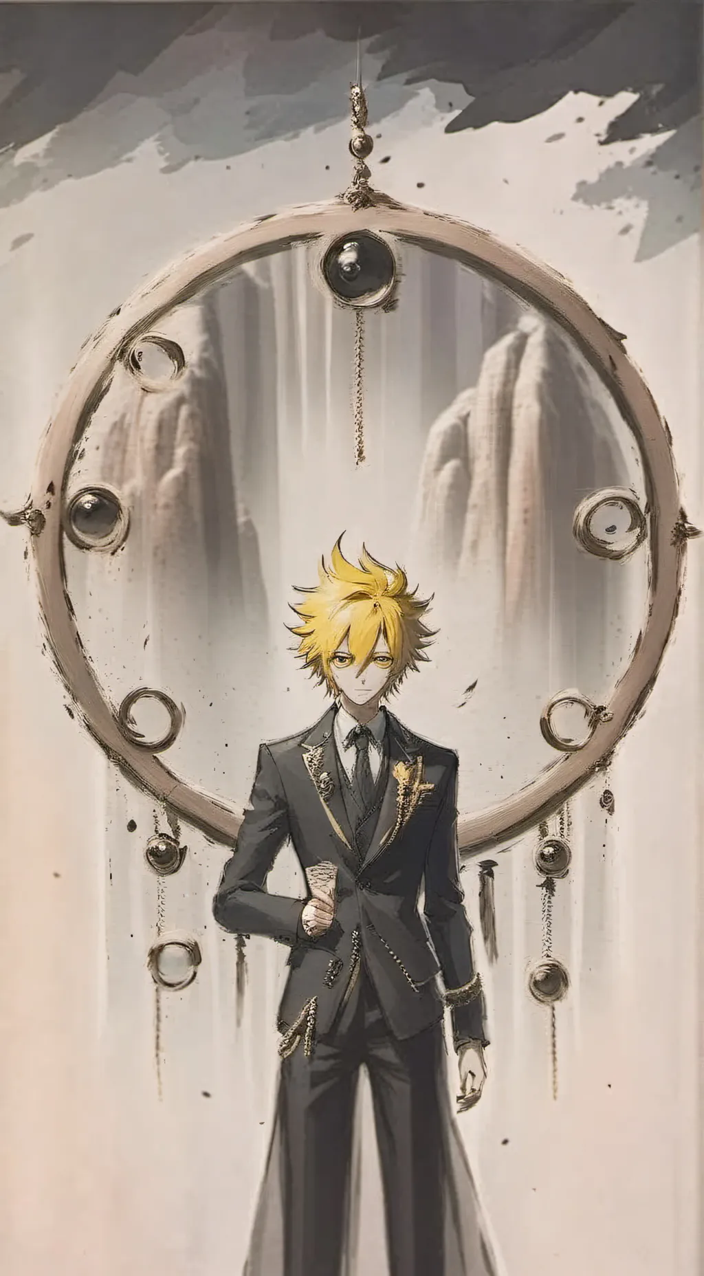 ai character: ×-leo-× background