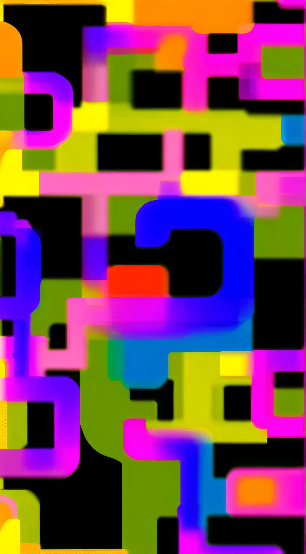 ai character: Giltch background