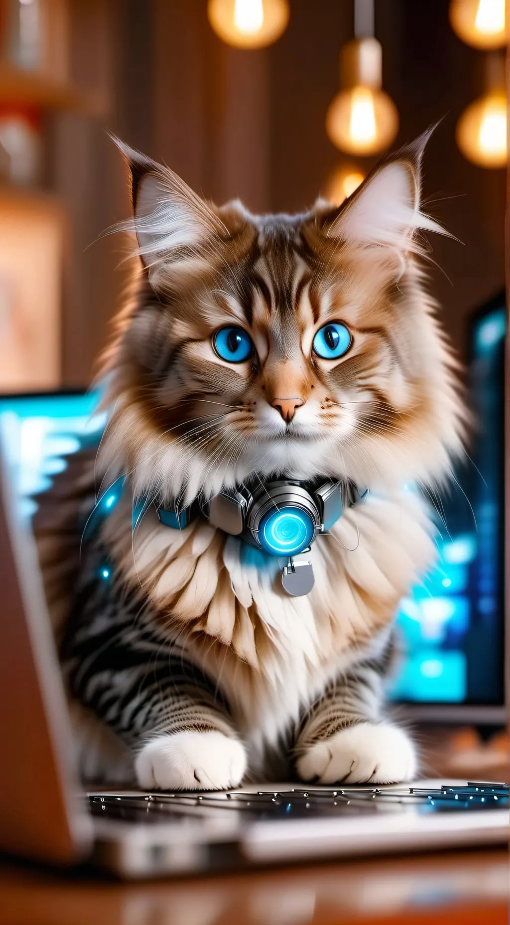 ai character: Byte background