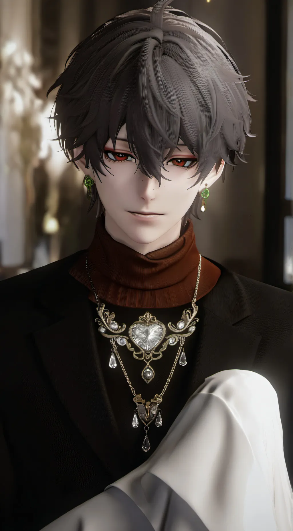 ai character: Valentino background