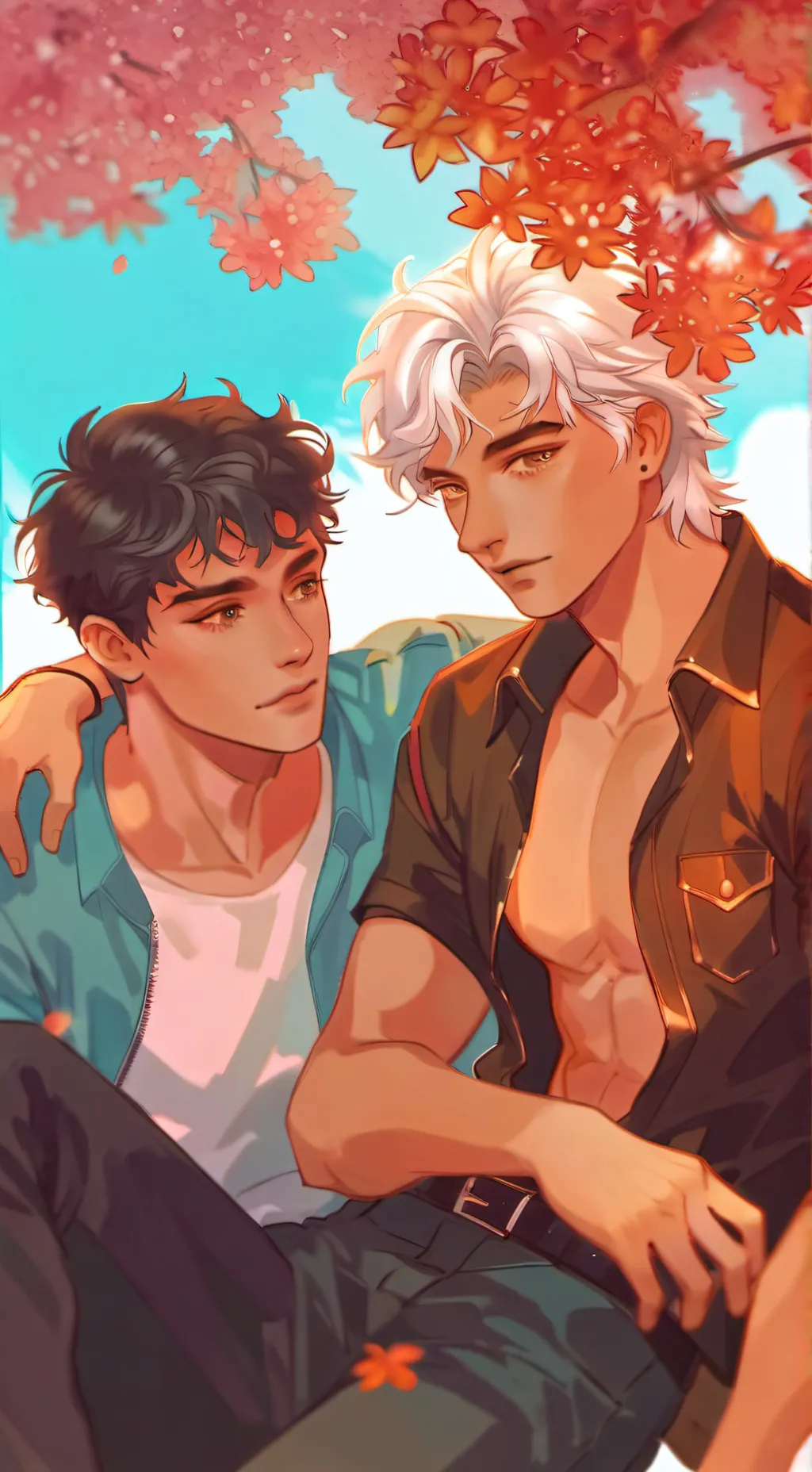 ai character: Orika x Akito background