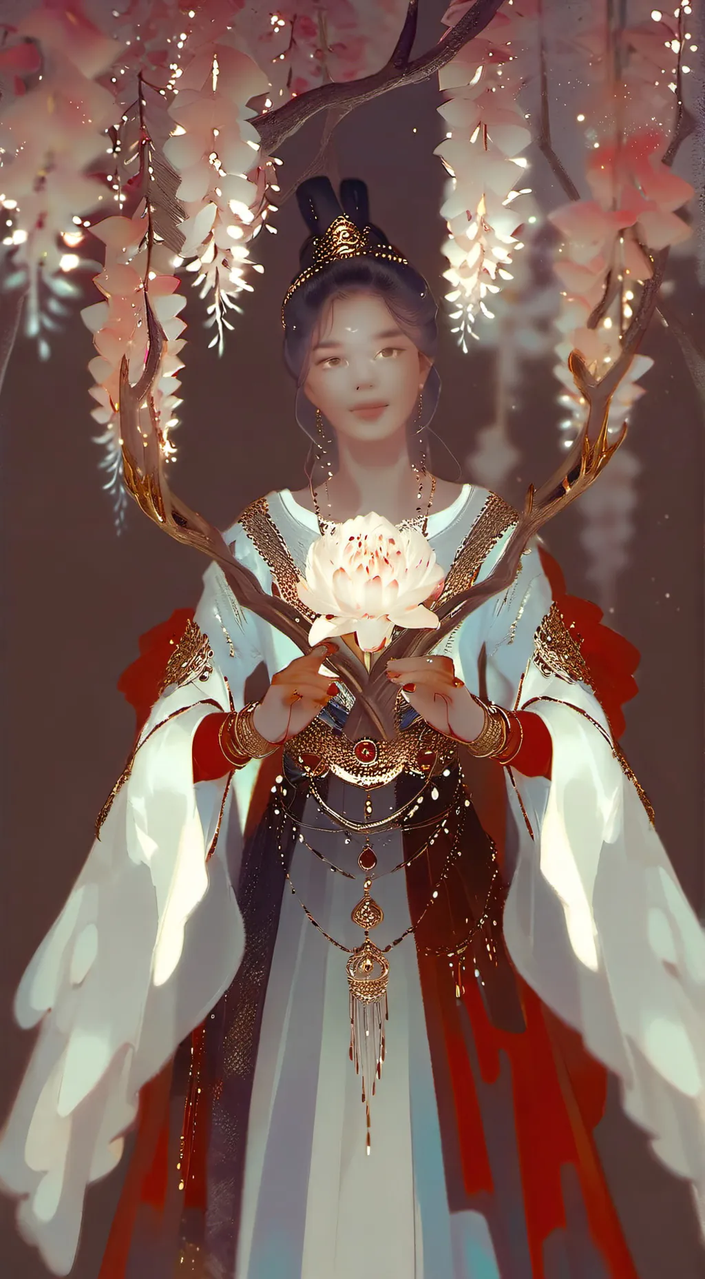 ai character: oliva background