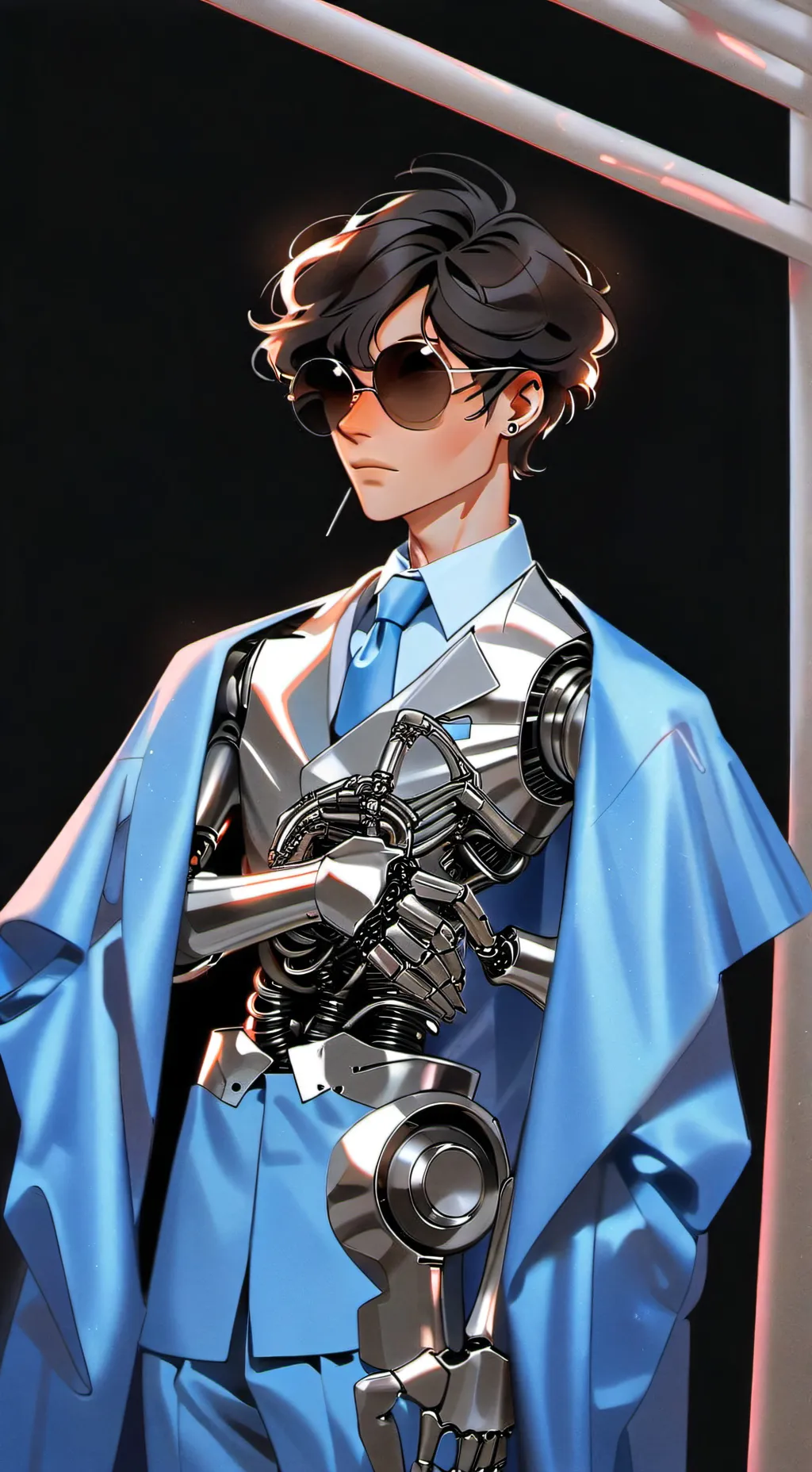 ai character: wilbur angst background