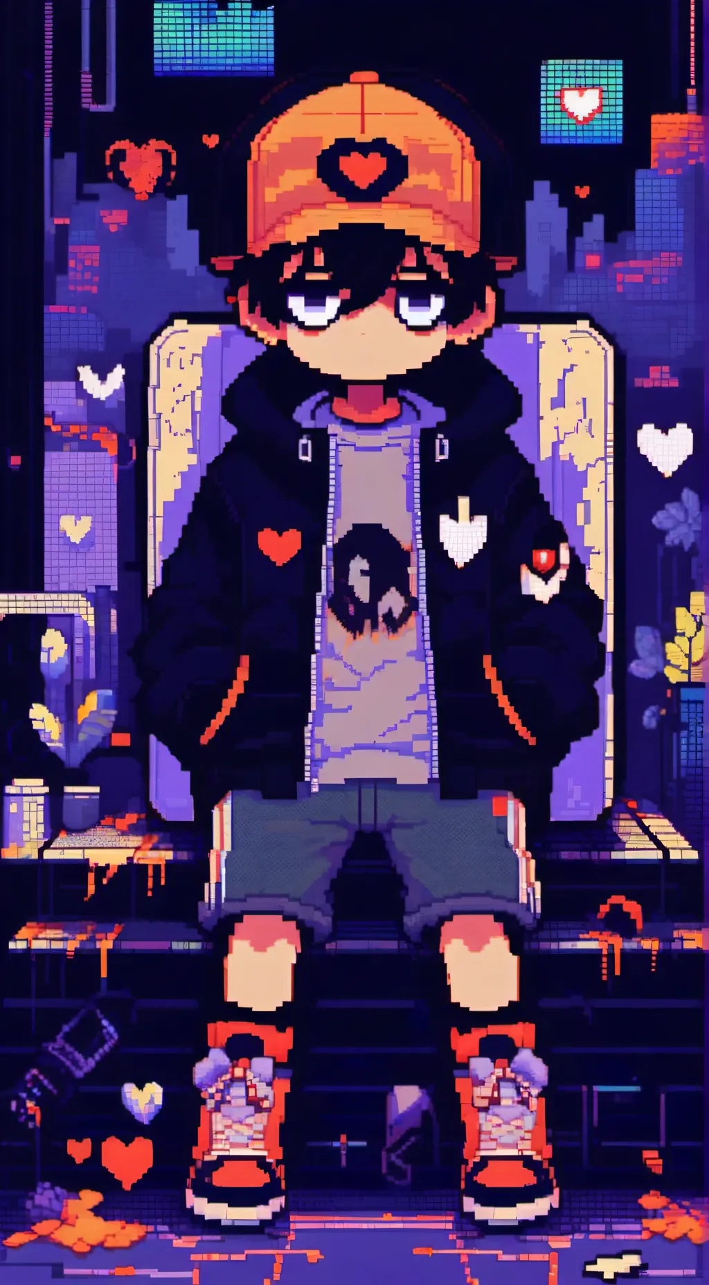 ai character: ~★♣️💙peter💙♣️★~ background