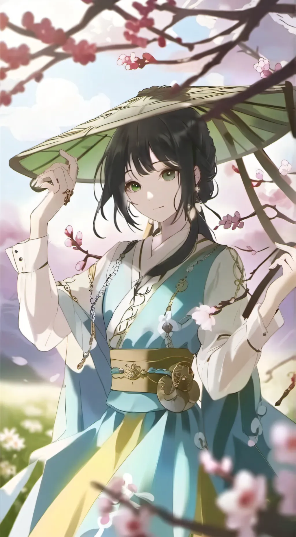 ai character: Luna background