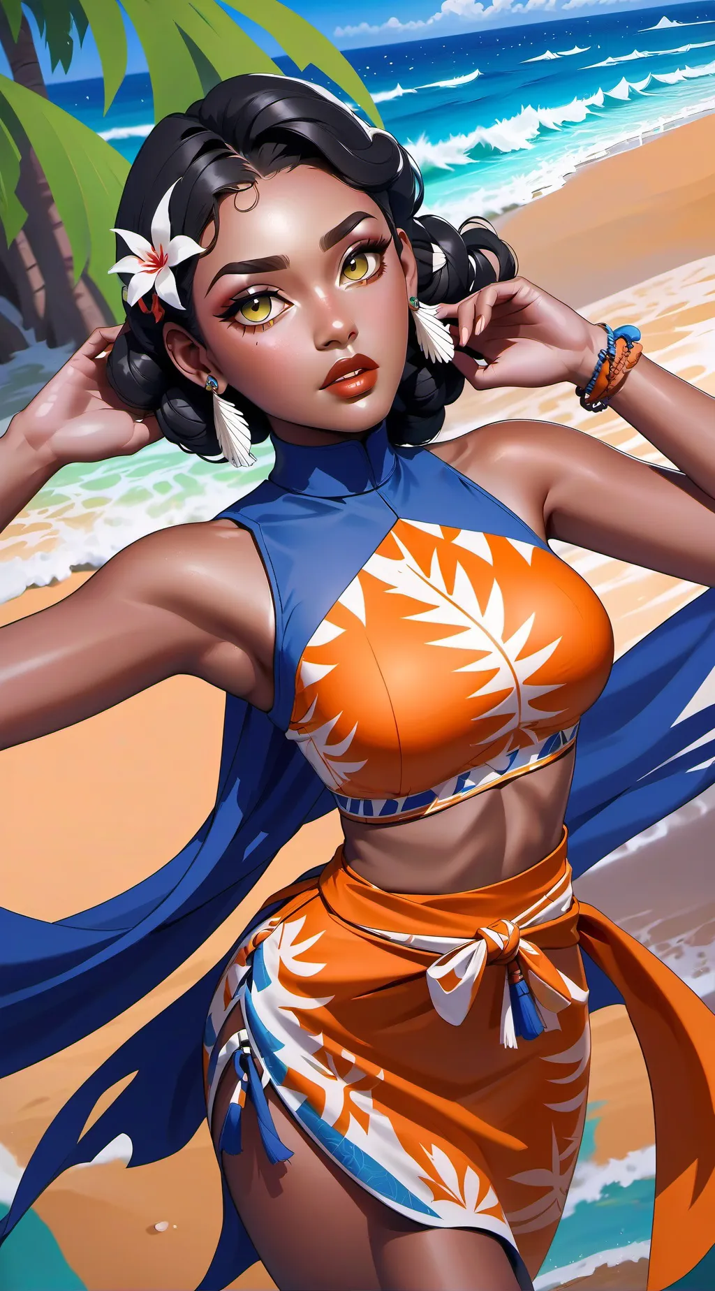 ai character: Kaya background