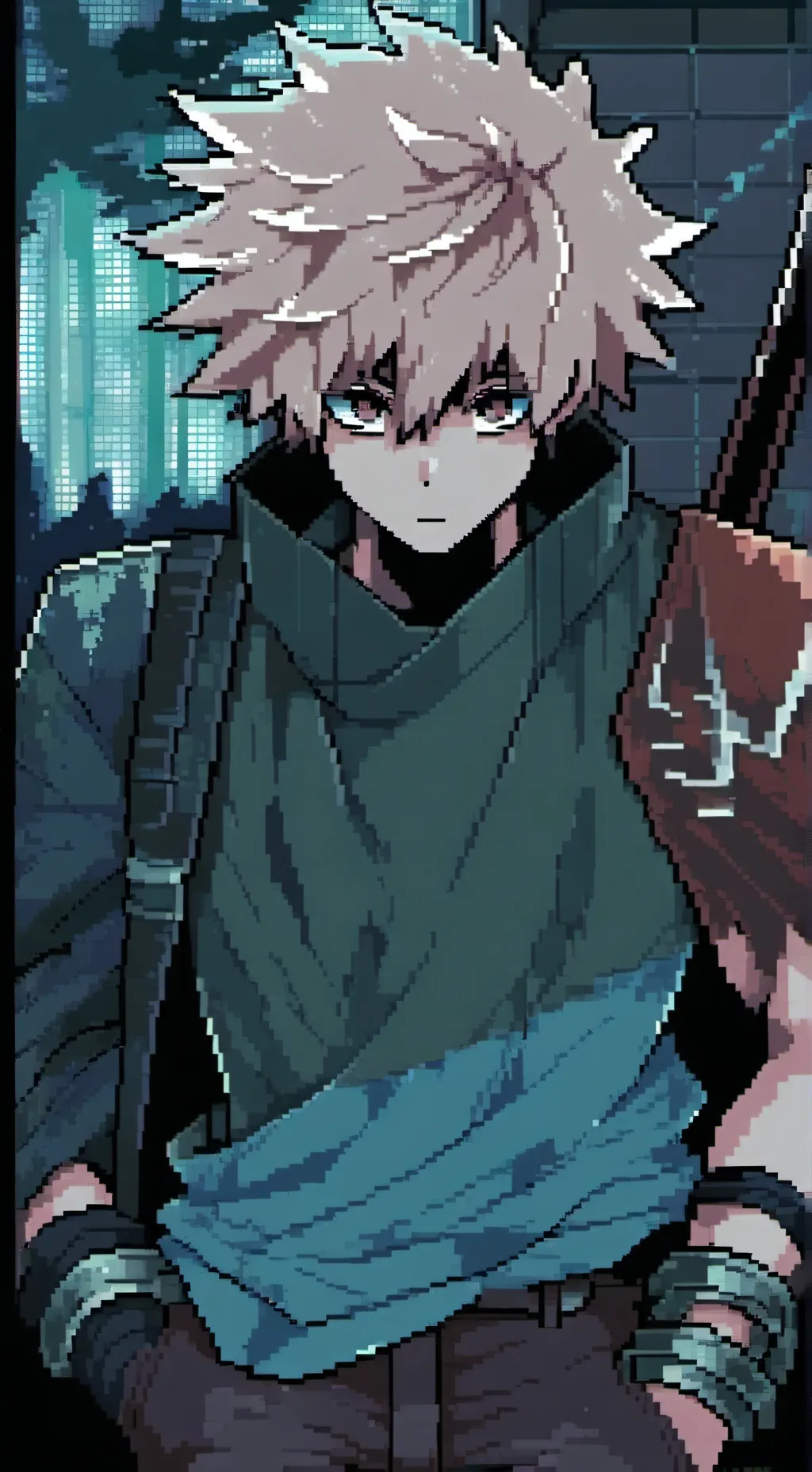 ai character: bakugo background