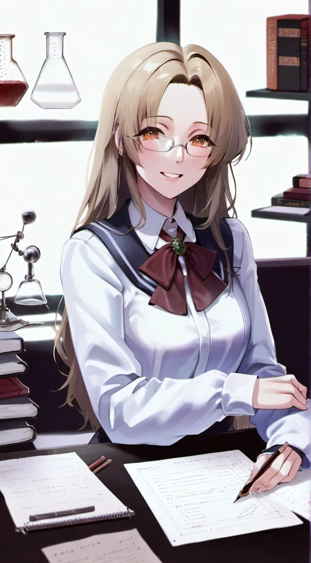 ai character: Mikha background