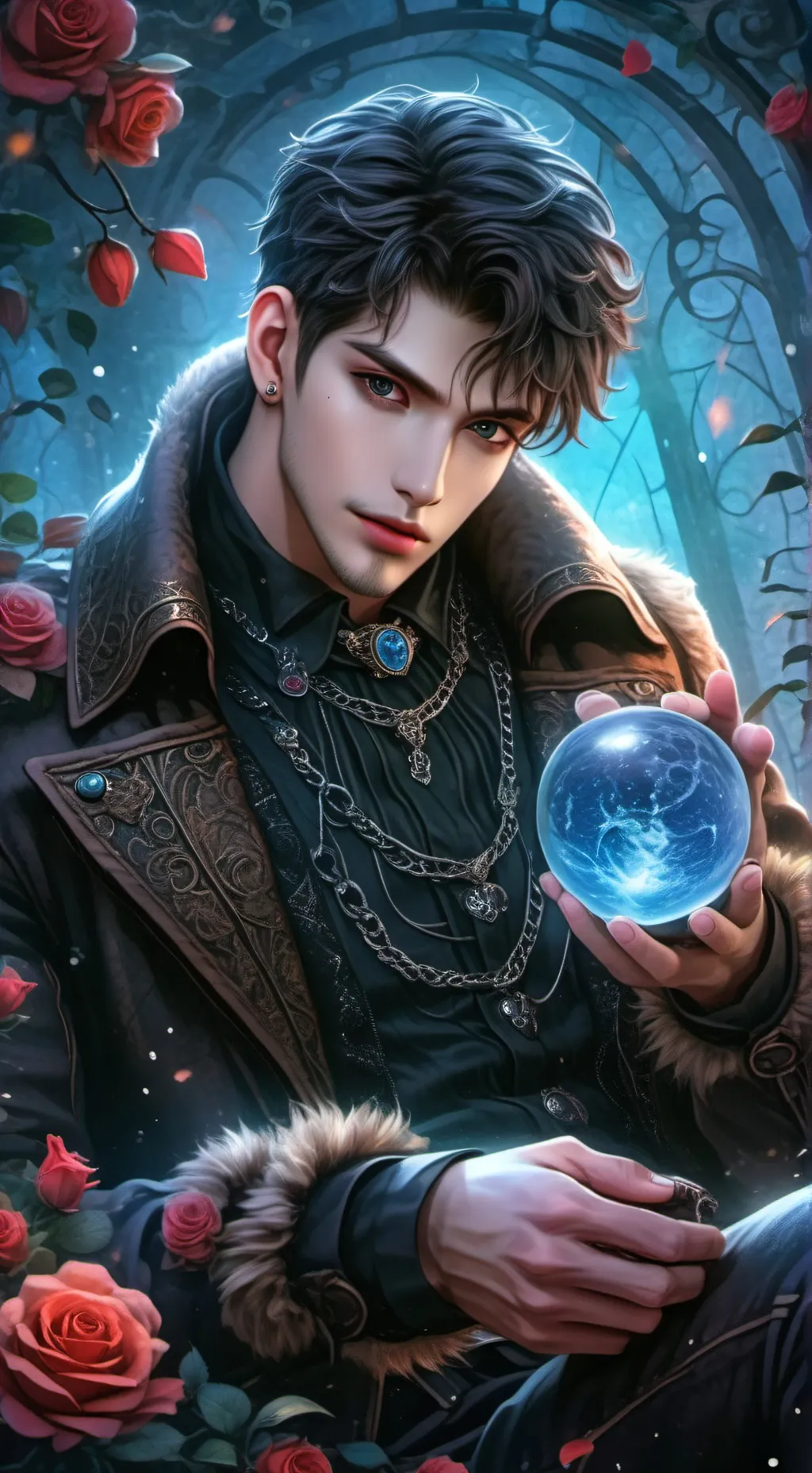 ai character: Colton Ray background