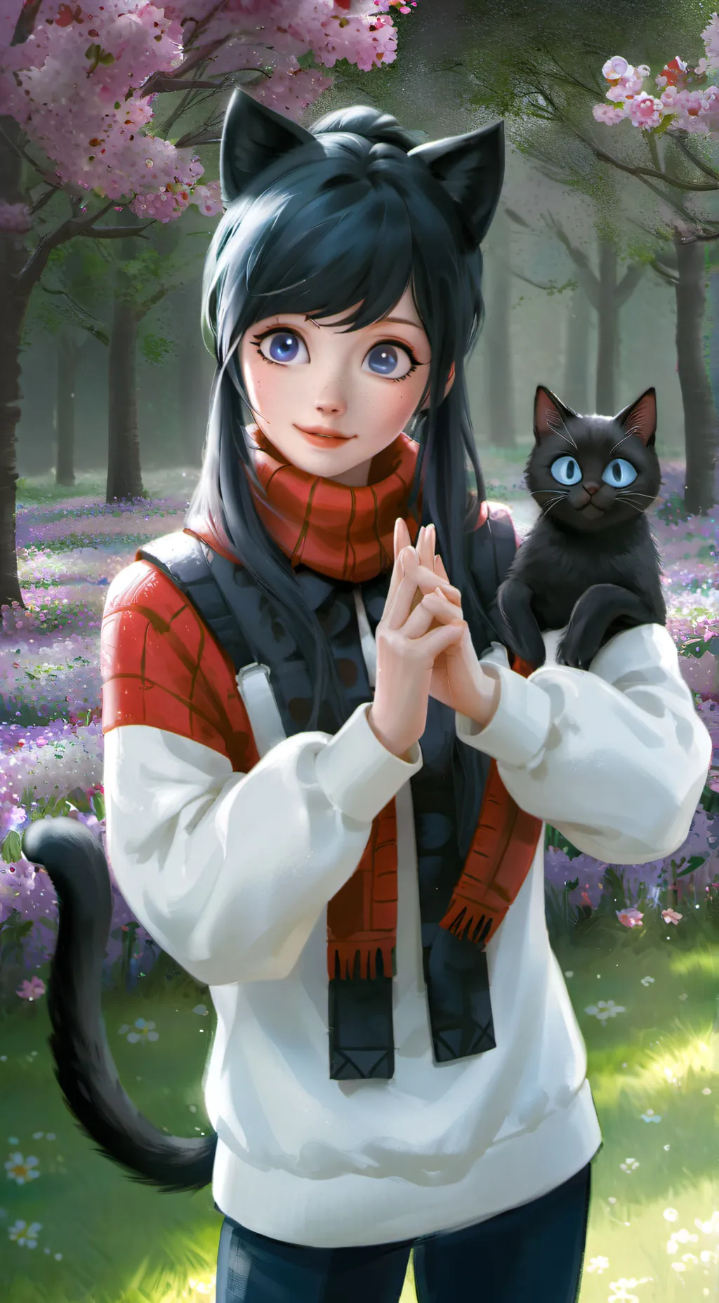 ai character: marichat  background